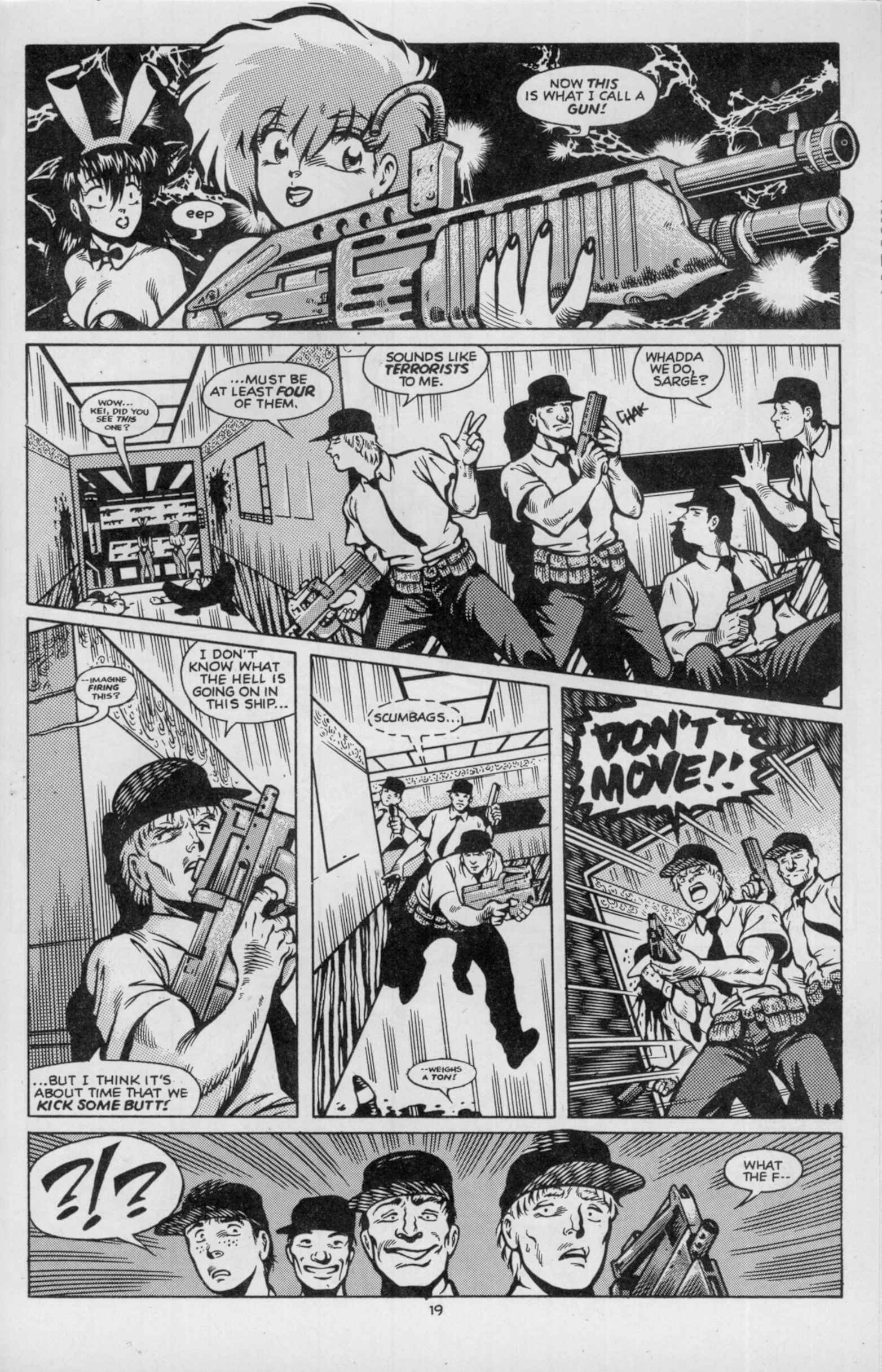 Read online Dirty Pair II comic -  Issue #4 - 21