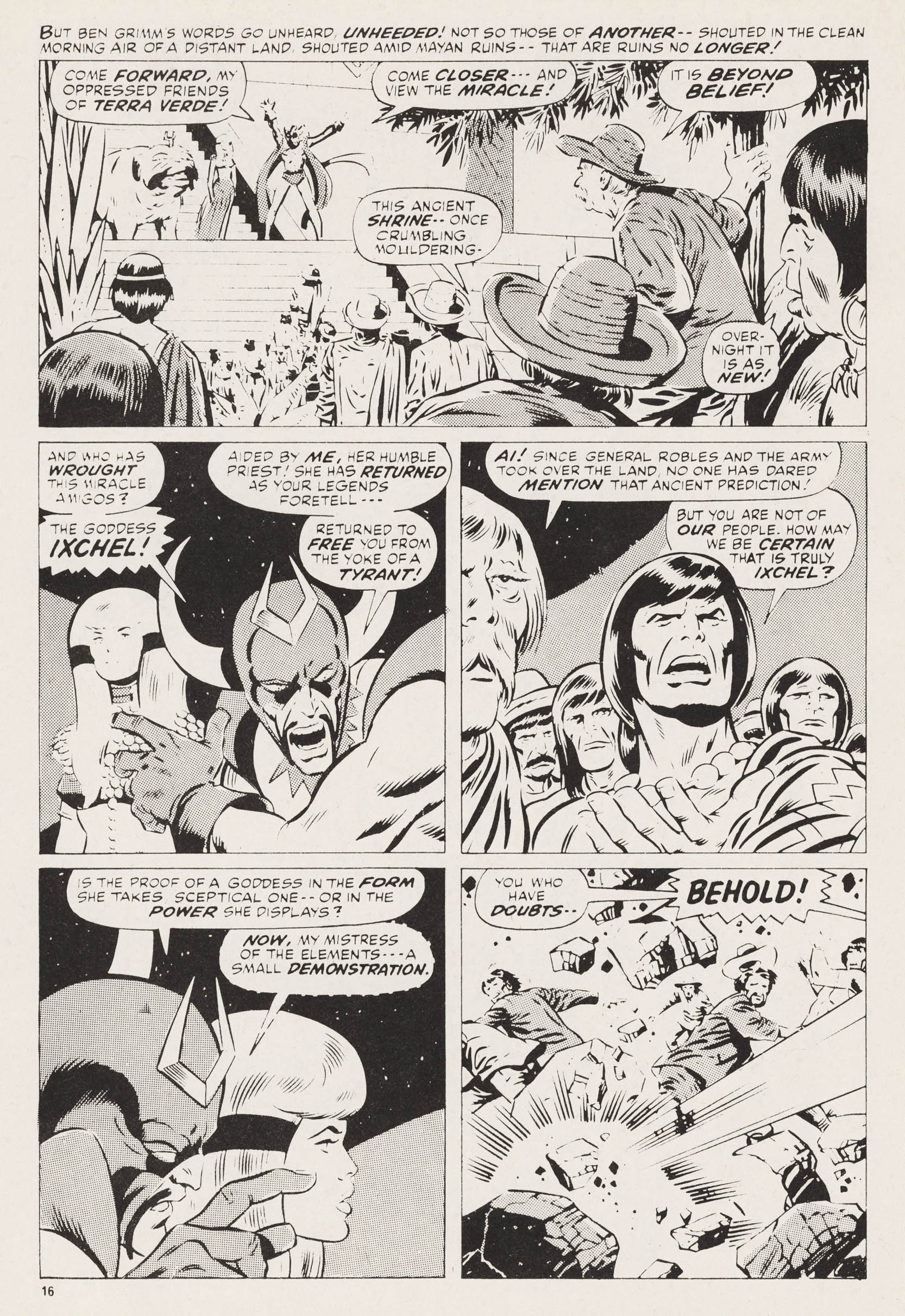 Read online Captain Britain (1976) comic -  Issue #17 - 16