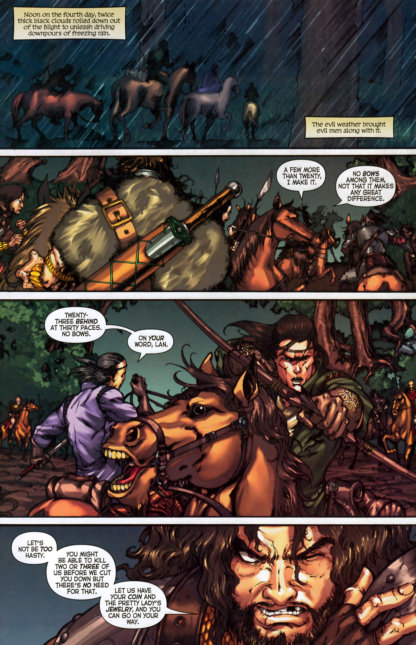 Read online Robert Jordan's The Wheel of Time: New Spring comic -  Issue #7 - 13