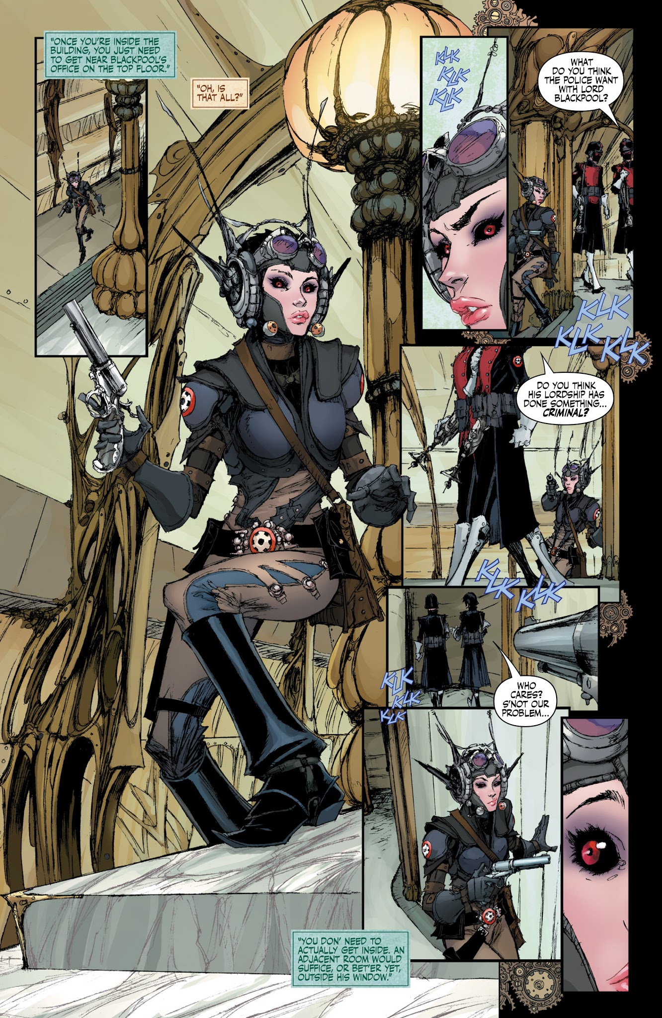 Read online Lady Mechanika: The Clockwork Assassin comic -  Issue #2 - 14