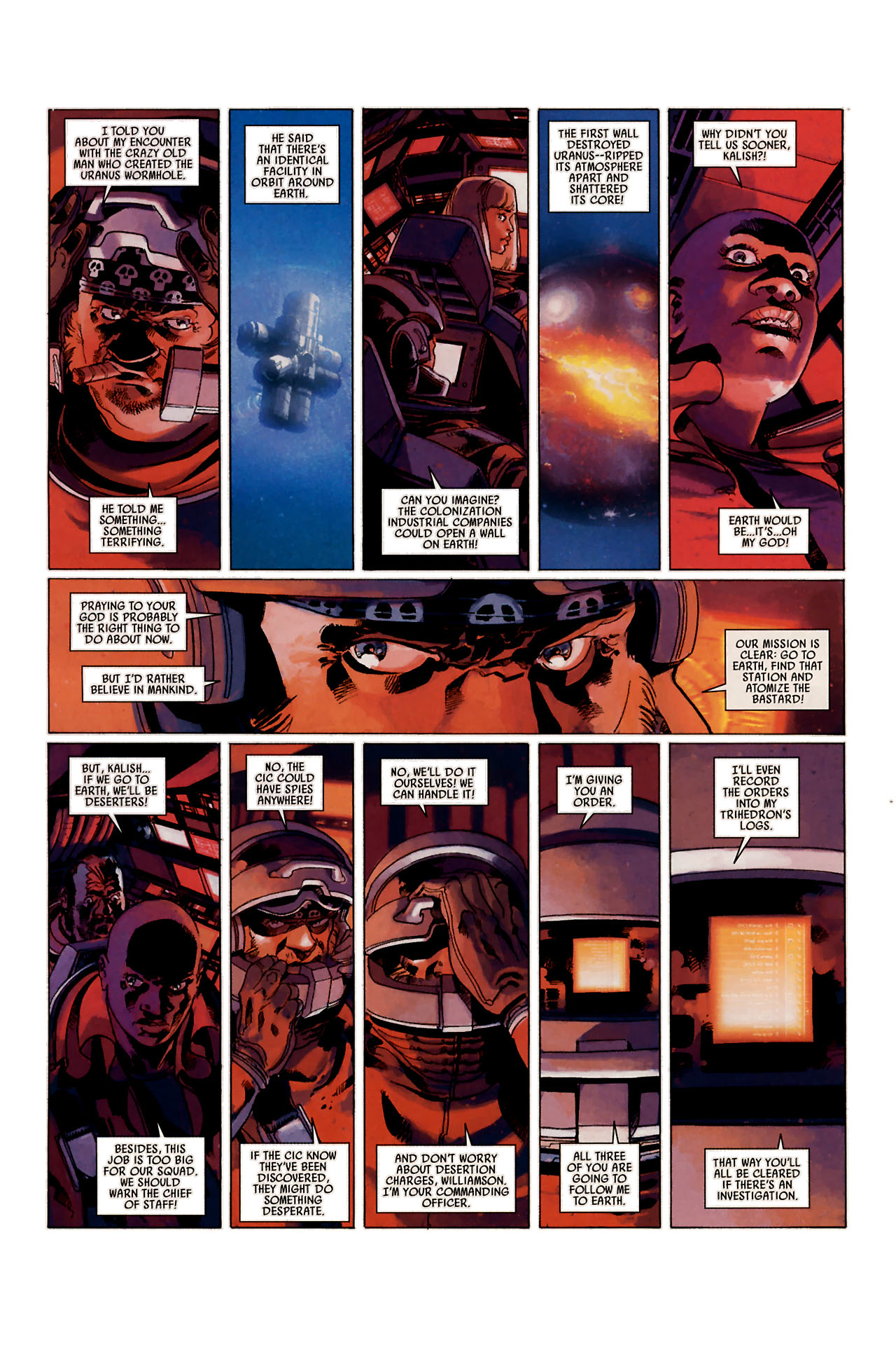 Read online Universal War One: Revelations comic -  Issue #1 - 10