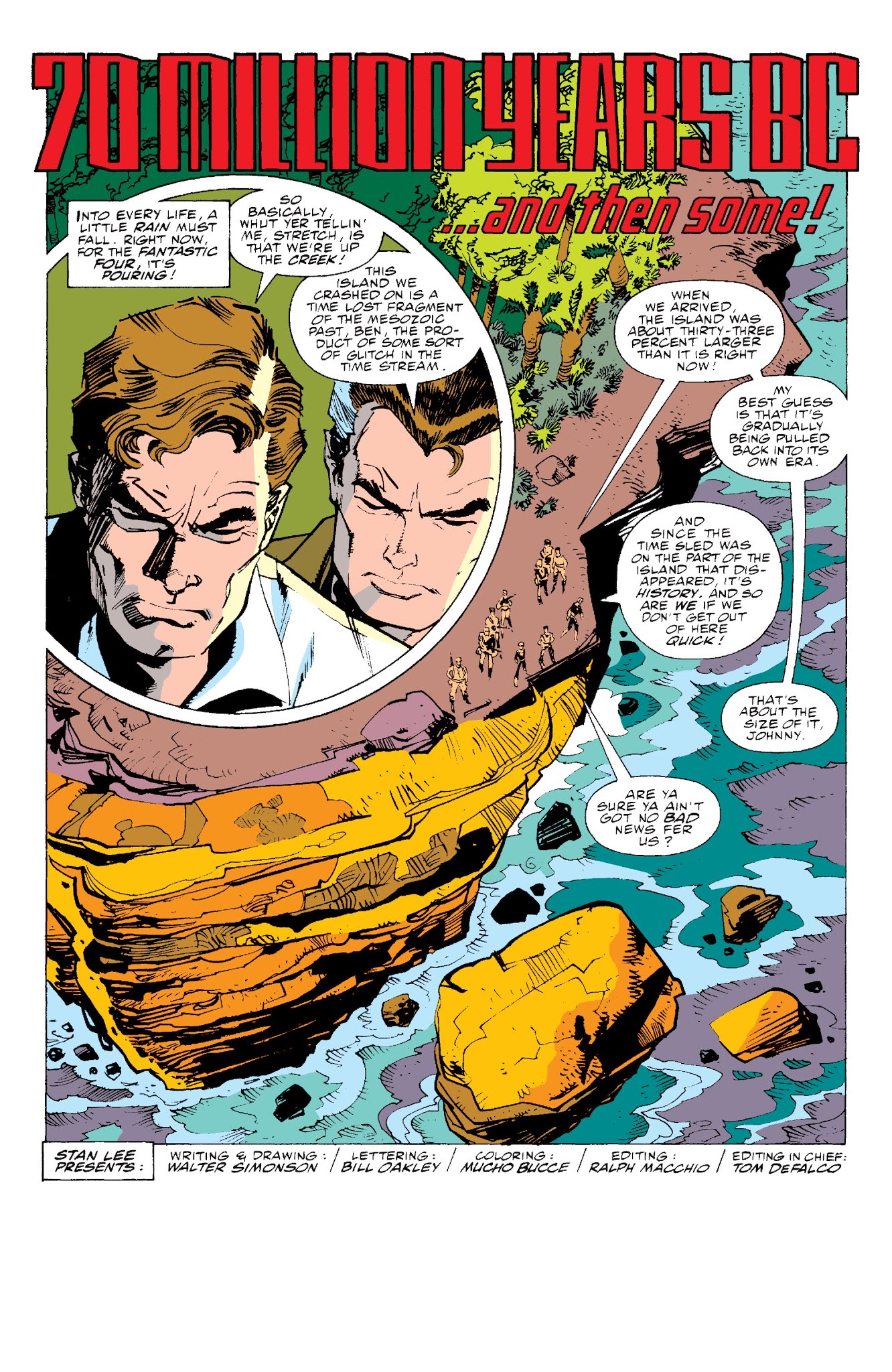 Read online Fantastic Four Visionaries: Walter Simonson comic -  Issue # TPB 2 (Part 1) - 98