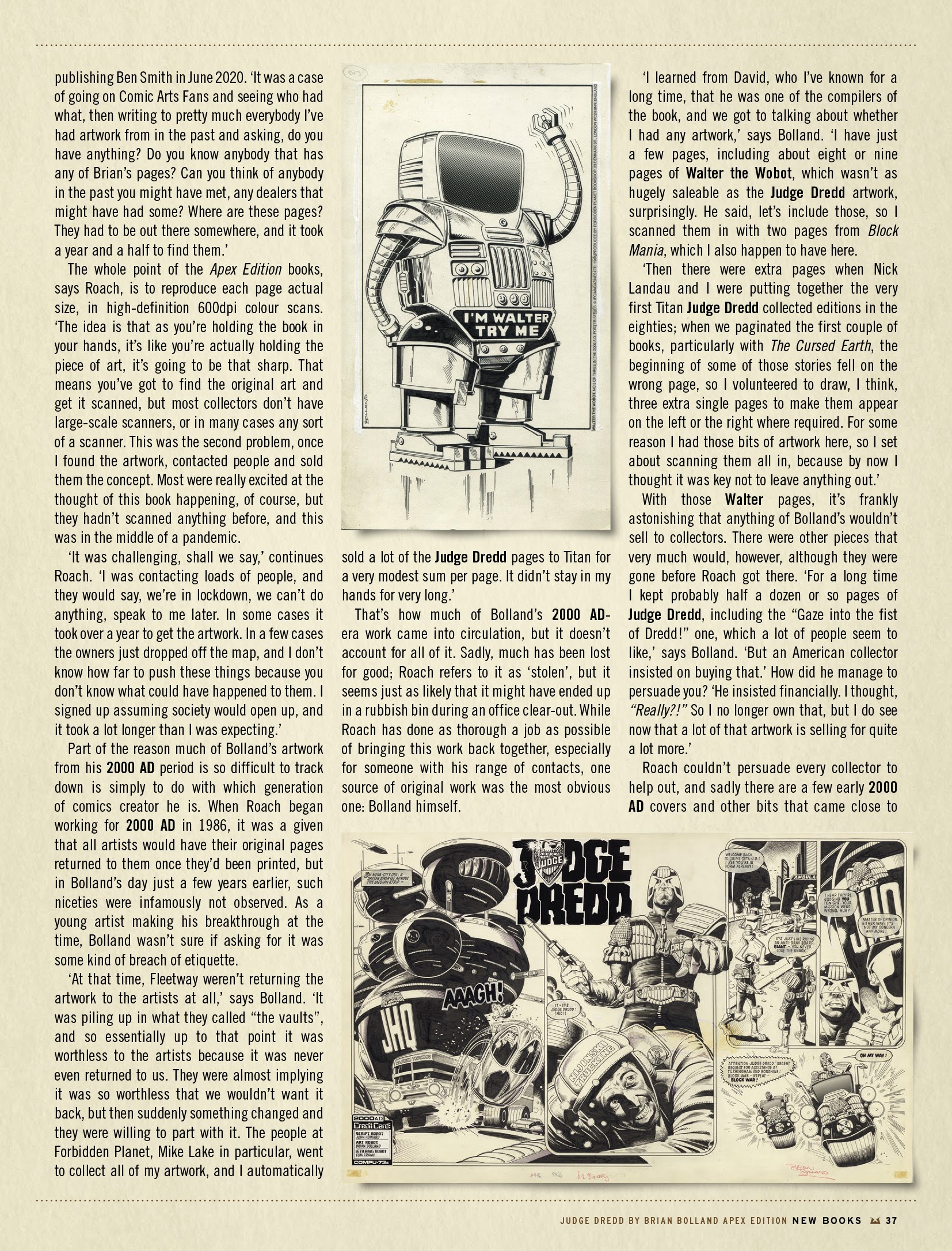 Read online Judge Dredd Megazine (Vol. 5) comic -  Issue #441 - 37