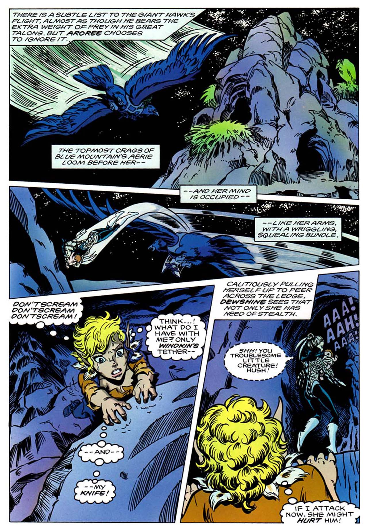 Read online ElfQuest: Siege at Blue Mountain comic -  Issue #2 - 9