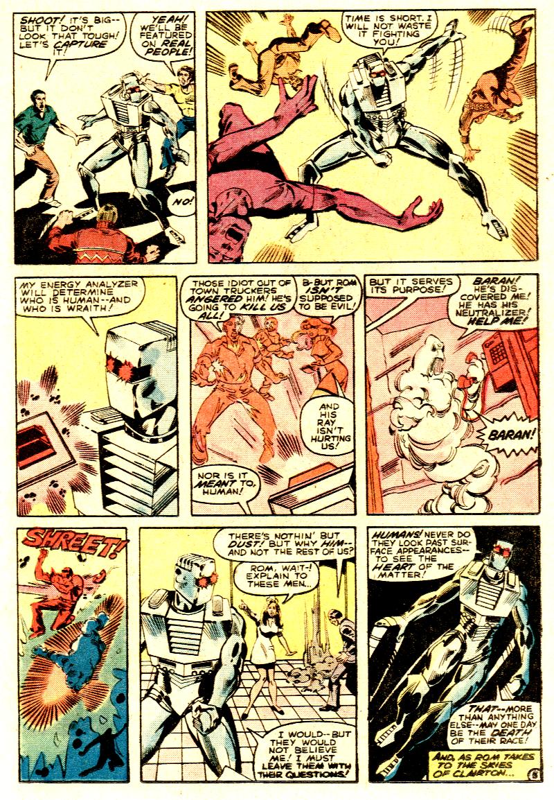 Read online ROM (1979) comic -  Issue #25 - 27