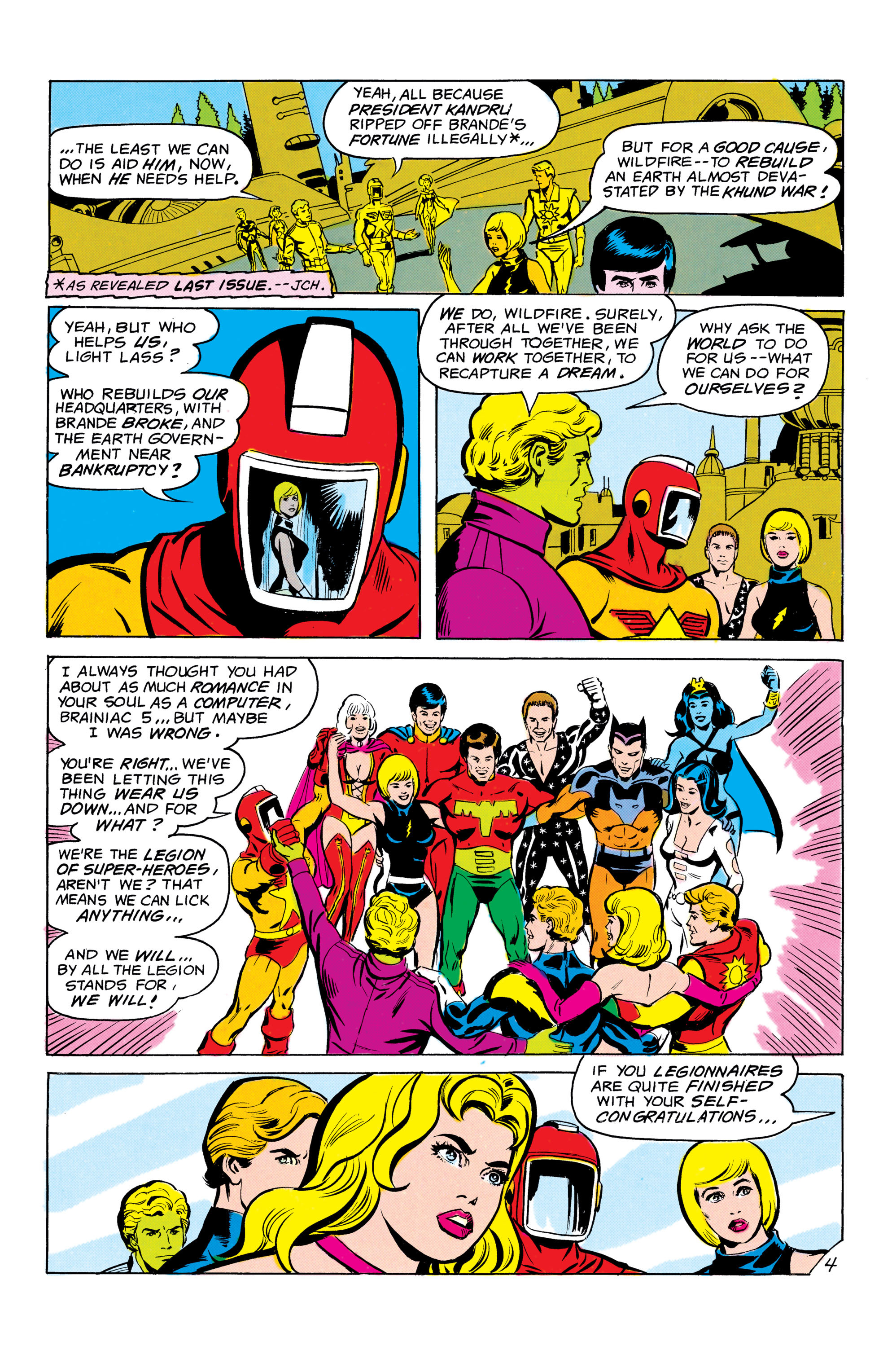 Read online Legion of Super-Heroes (1980) comic -  Issue #260 - 5