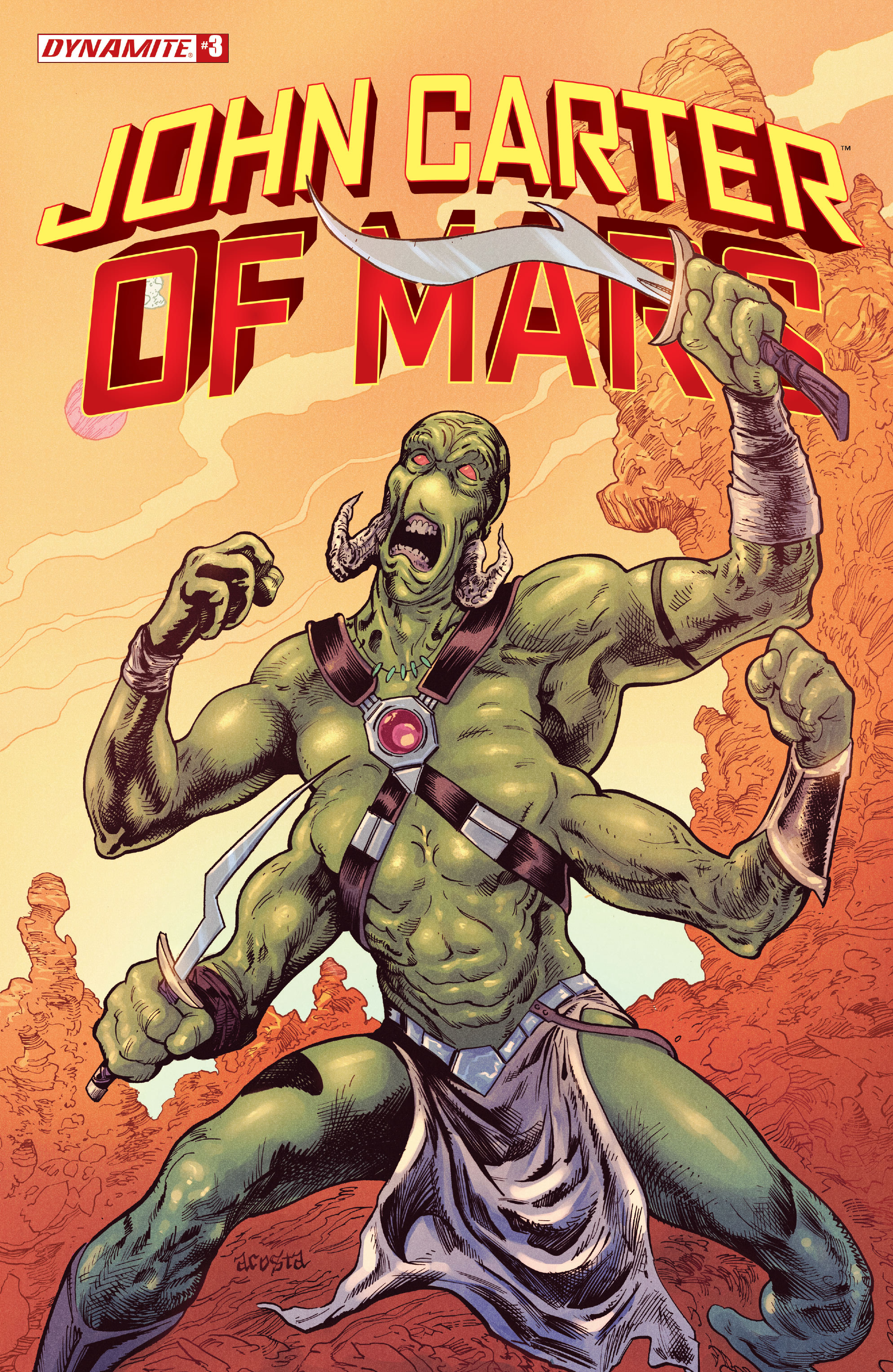 Read online John Carter of Mars comic -  Issue #3 - 1