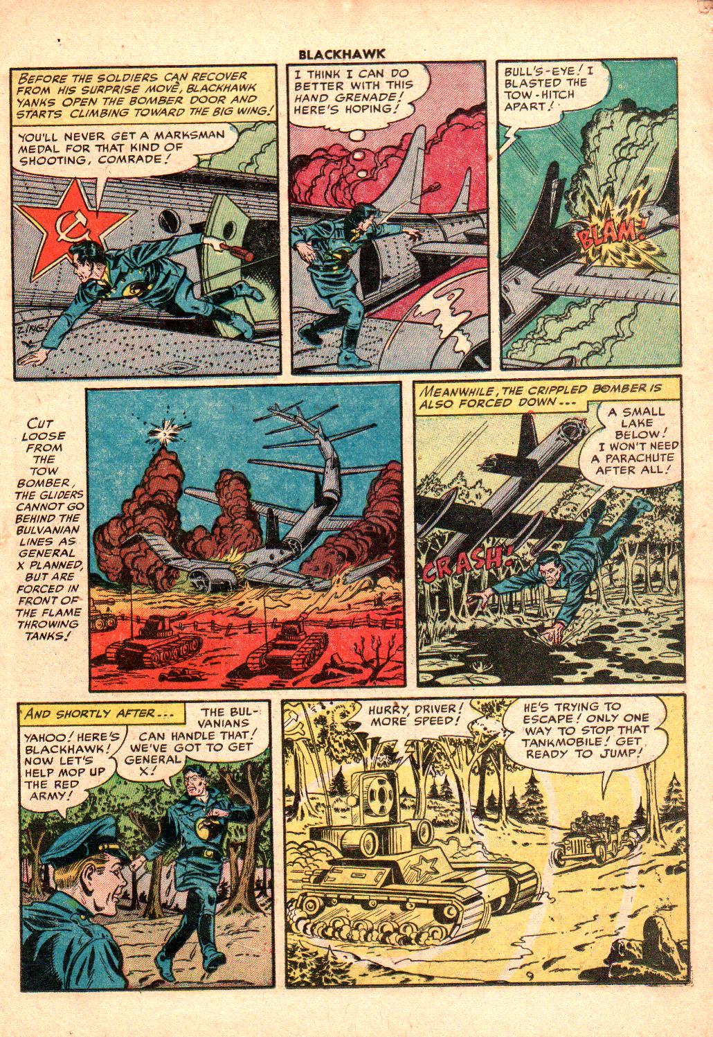 Read online Blackhawk (1957) comic -  Issue #62 - 11