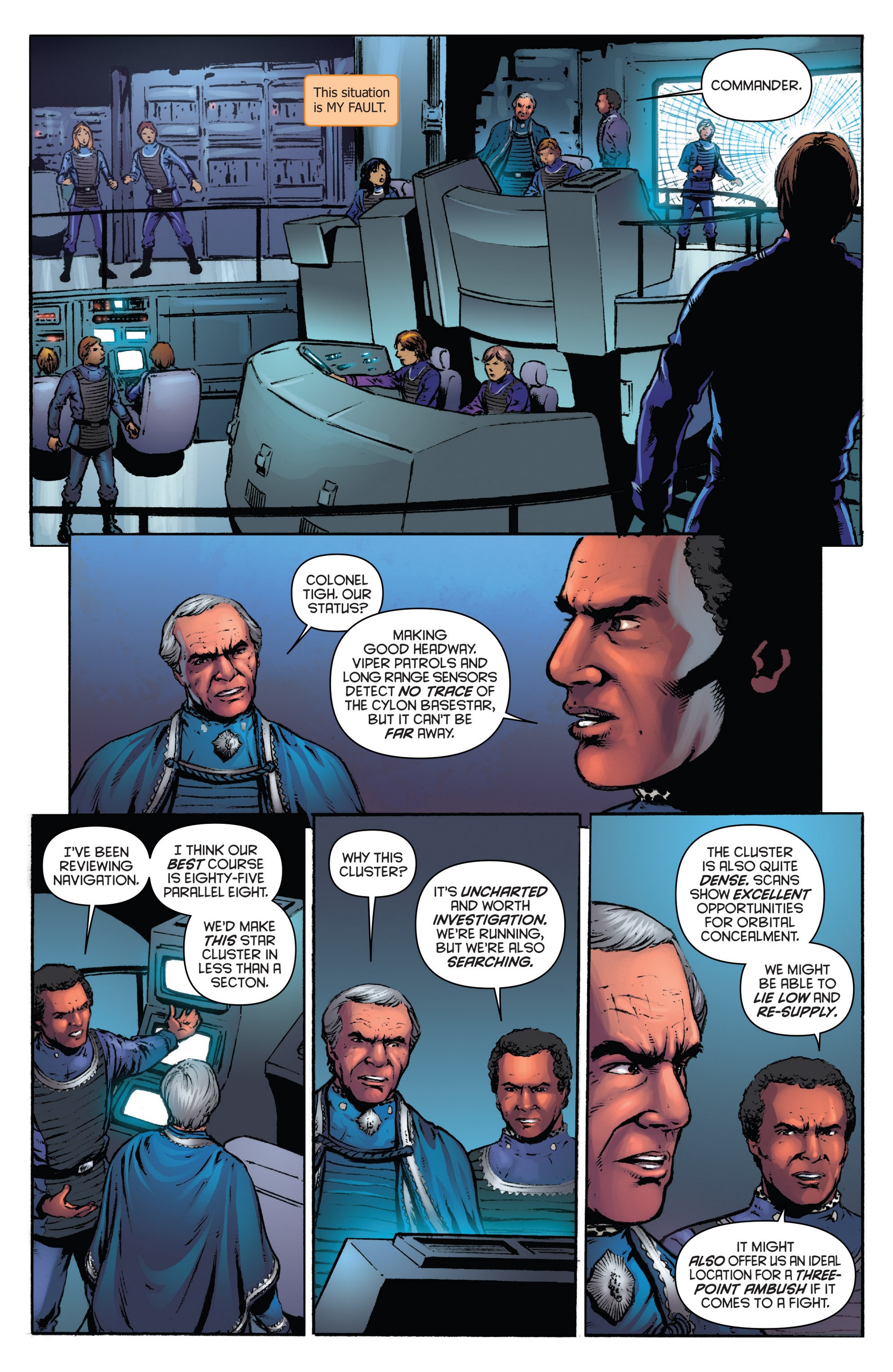 Classic Battlestar Galactica (2013) 10 Page 5