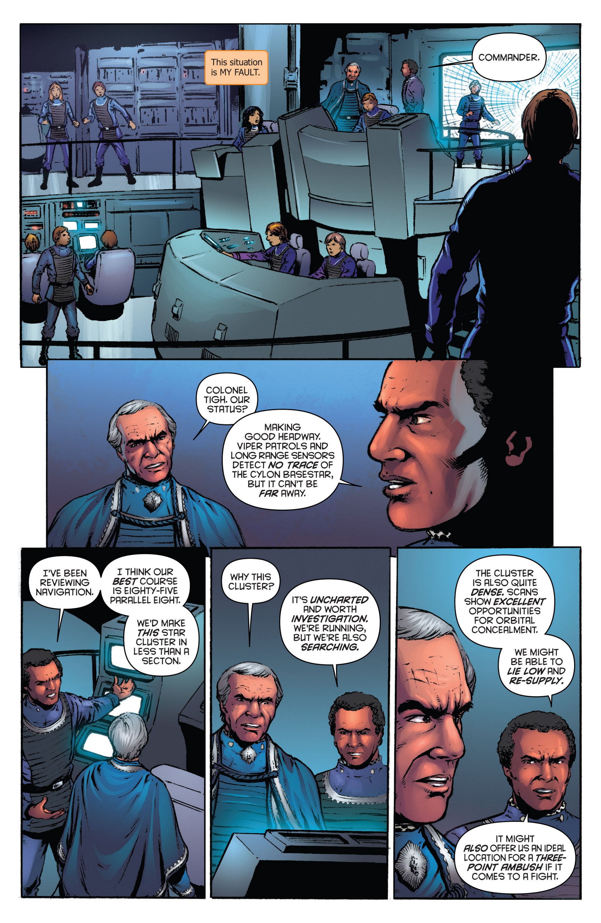 Read online Classic Battlestar Galactica (2013) comic -  Issue #10 - 6