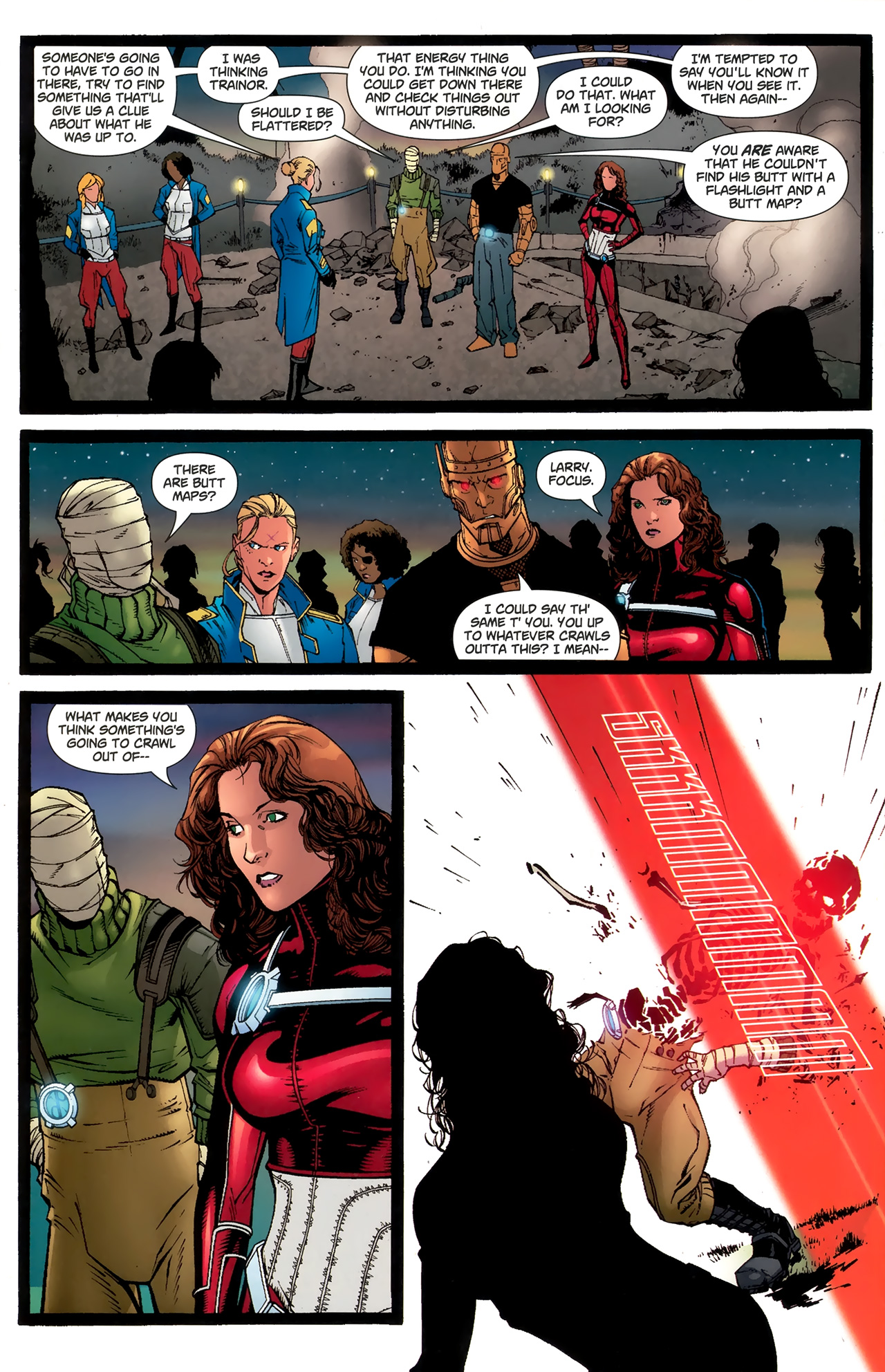 Read online Doom Patrol (2009) comic -  Issue #14 - 22