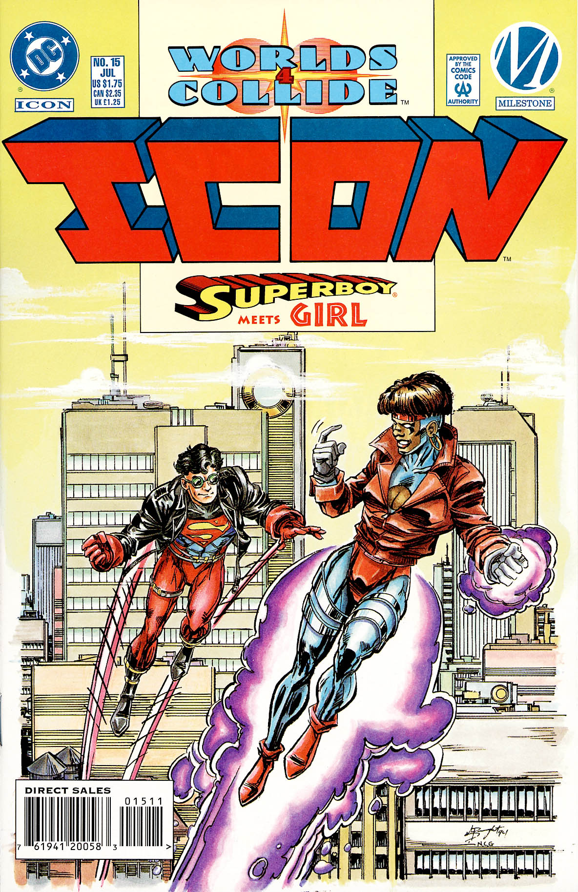 Read online Icon comic -  Issue #15 - 1