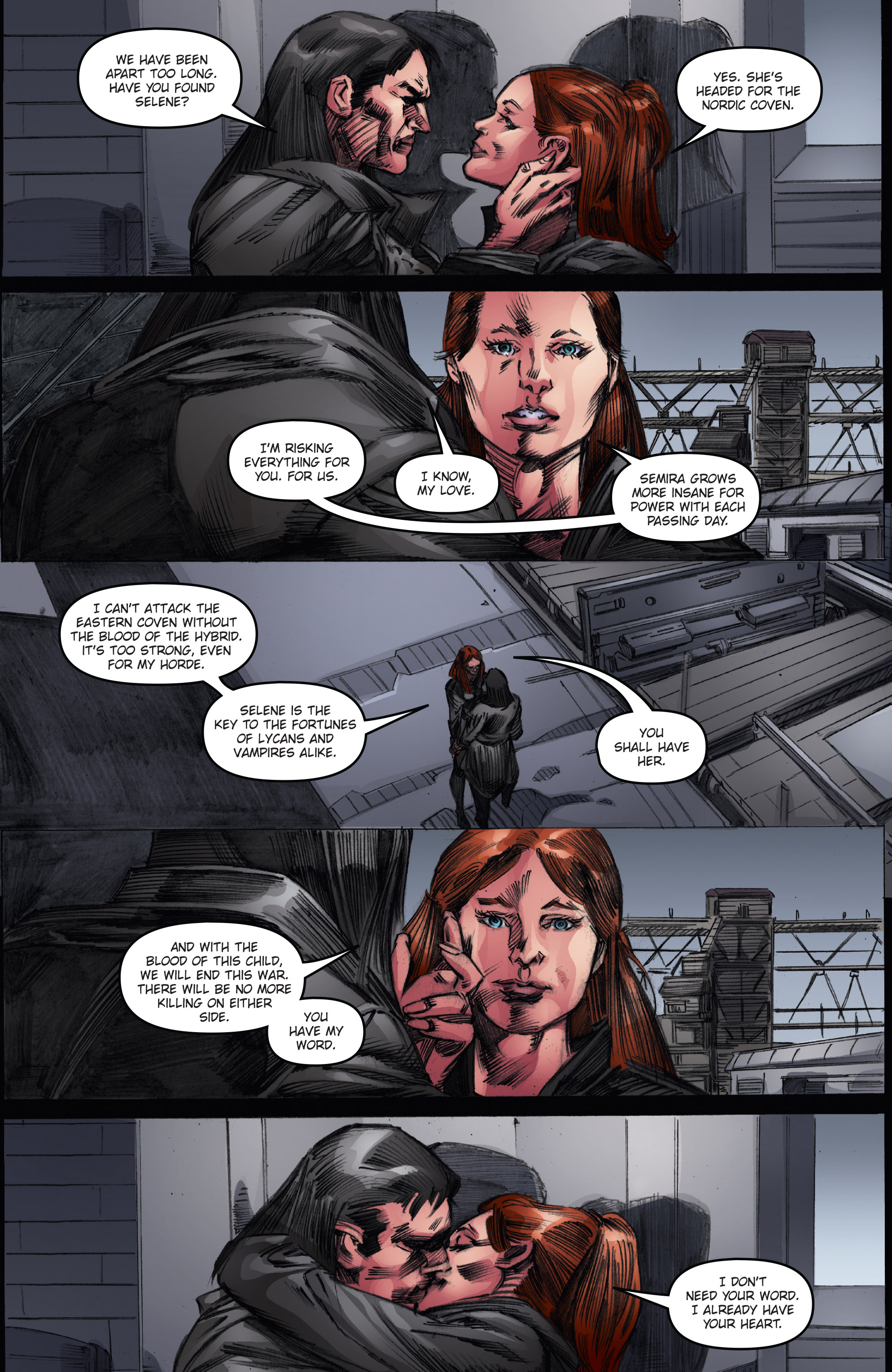 Read online Underworld: Blood Wars comic -  Issue # Full - 32