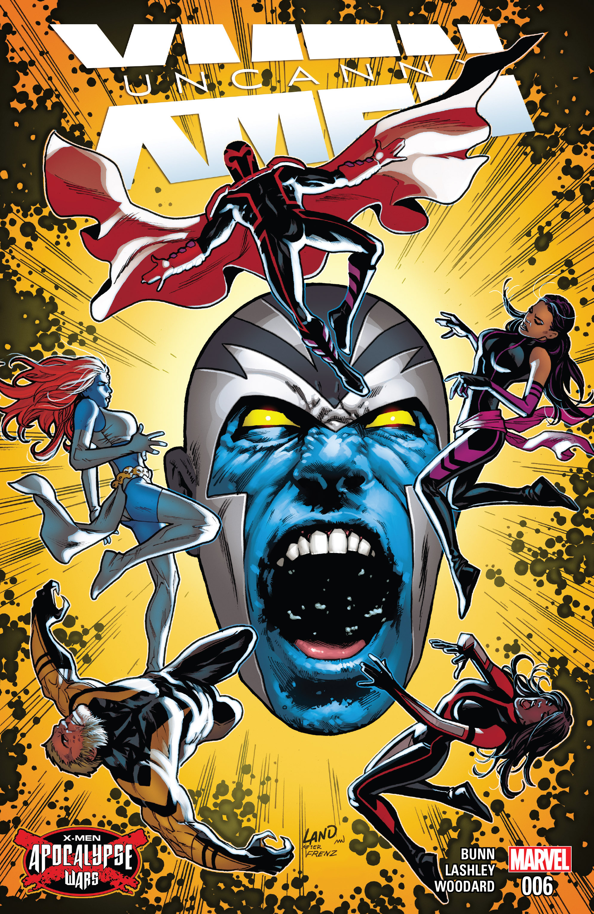 Read online Uncanny X-Men (2016) comic -  Issue #6 - 1