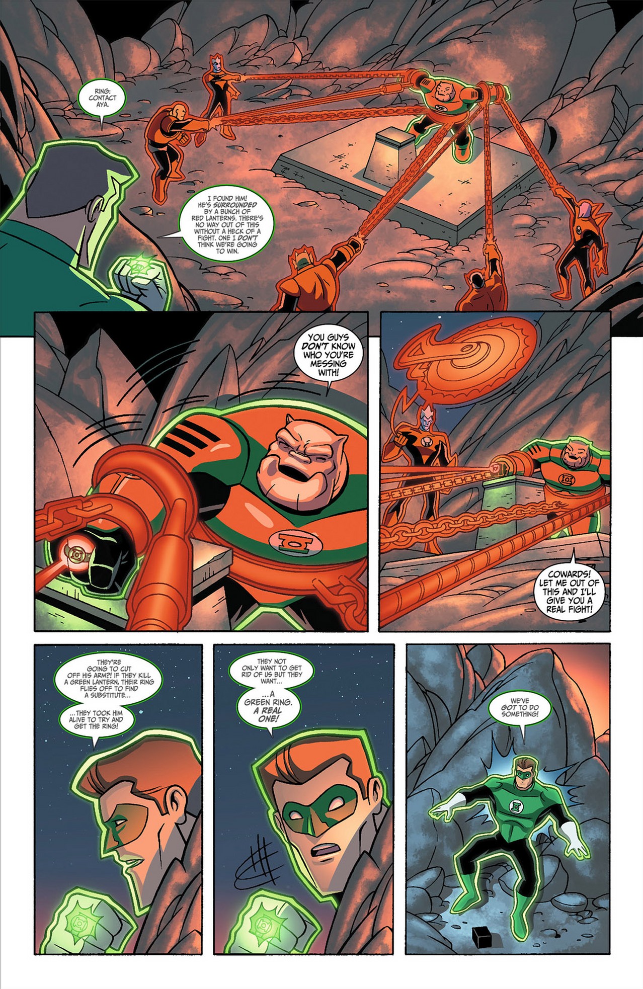 Read online Green Lantern: The Animated Series comic -  Issue #0 - 13