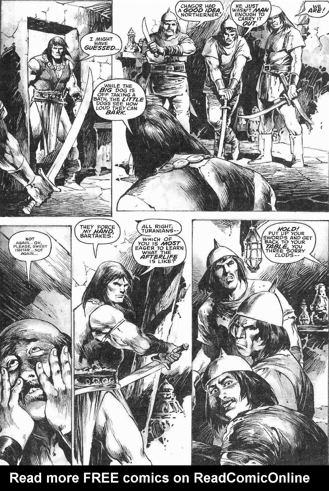 The Savage Sword Of Conan issue 208 - Page 39