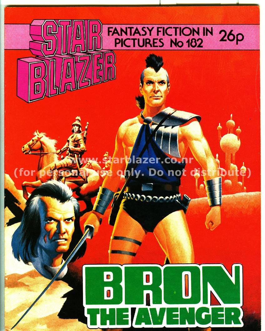 Read online Starblazer comic -  Issue #182 - 2