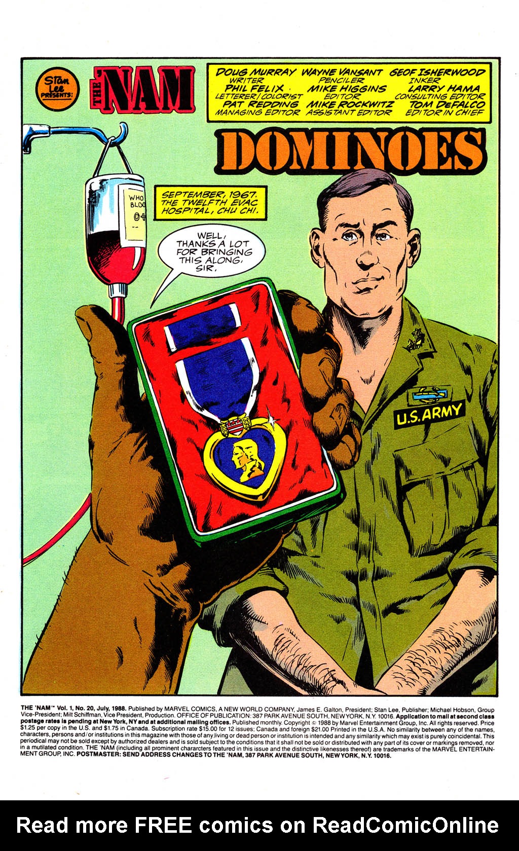 Read online The 'Nam comic -  Issue #20 - 3