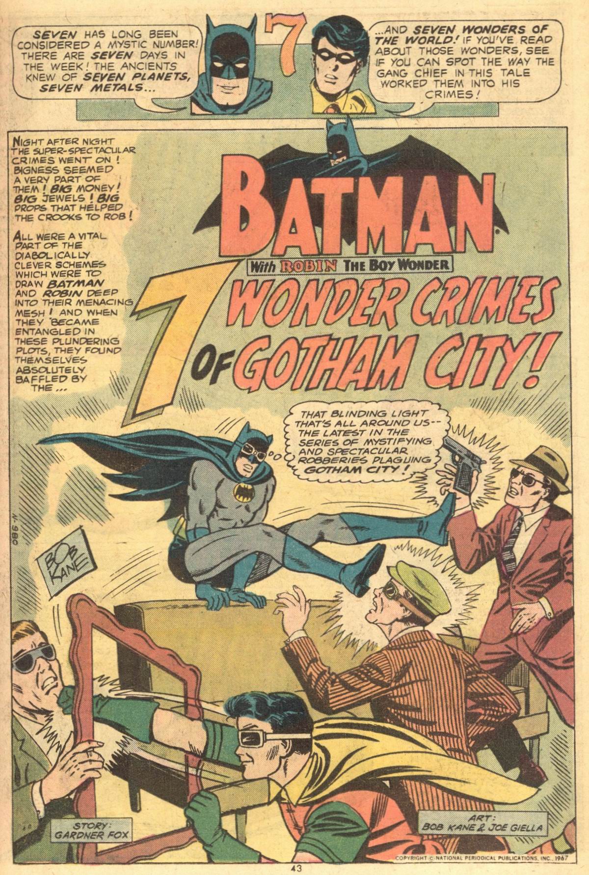 Read online Batman (1940) comic -  Issue #258 - 43