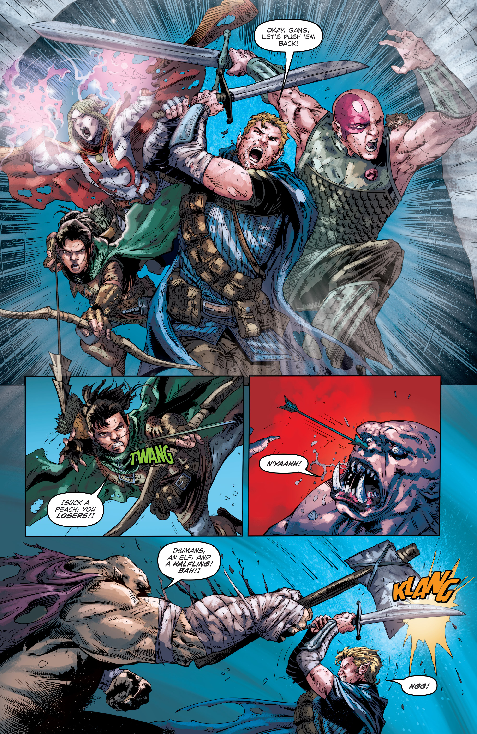 Read online Dungeons And Dragons: Baldur’s Gate 100-Pager comic -  Issue # TPB - 63