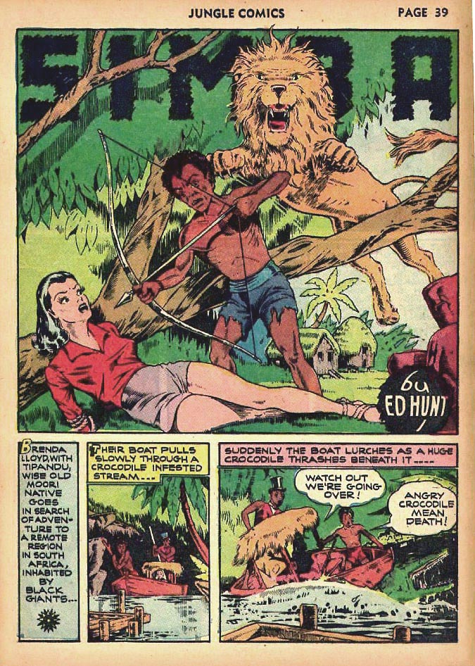 Read online Jungle Comics comic -  Issue #24 - 41