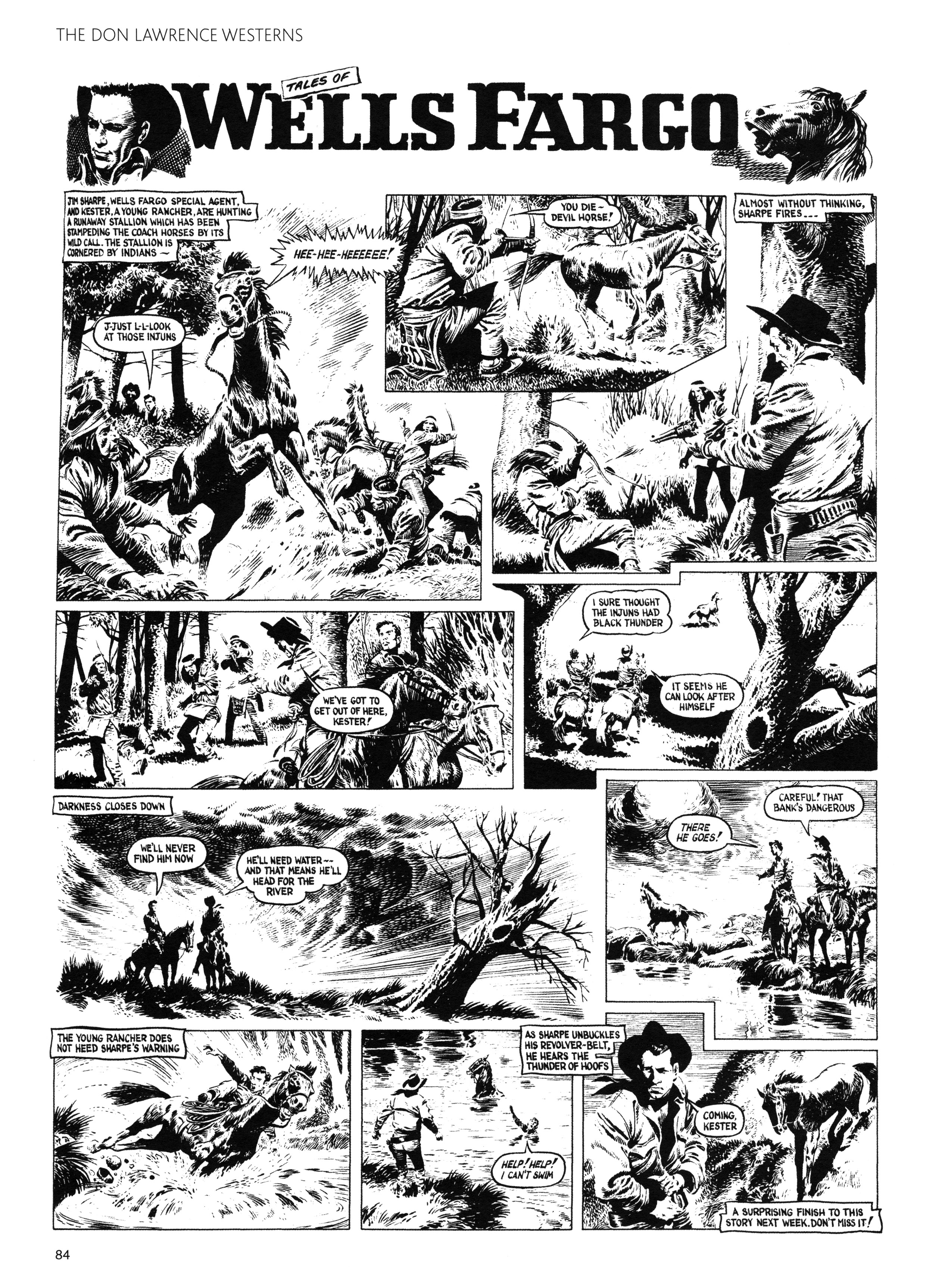 Read online Don Lawrence Westerns comic -  Issue # TPB (Part 1) - 88