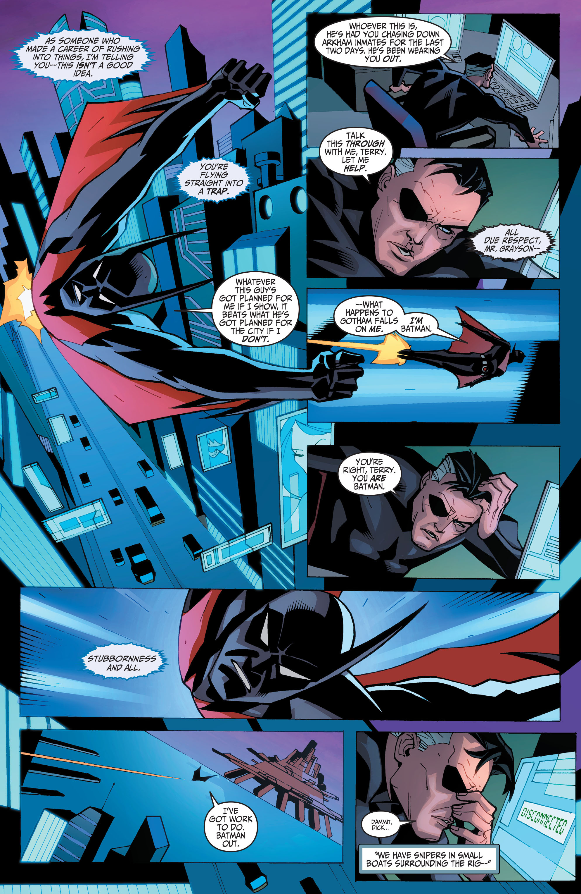 Read online Batman Beyond 2.0 comic -  Issue # _TPB 1 (Part 1) - 37