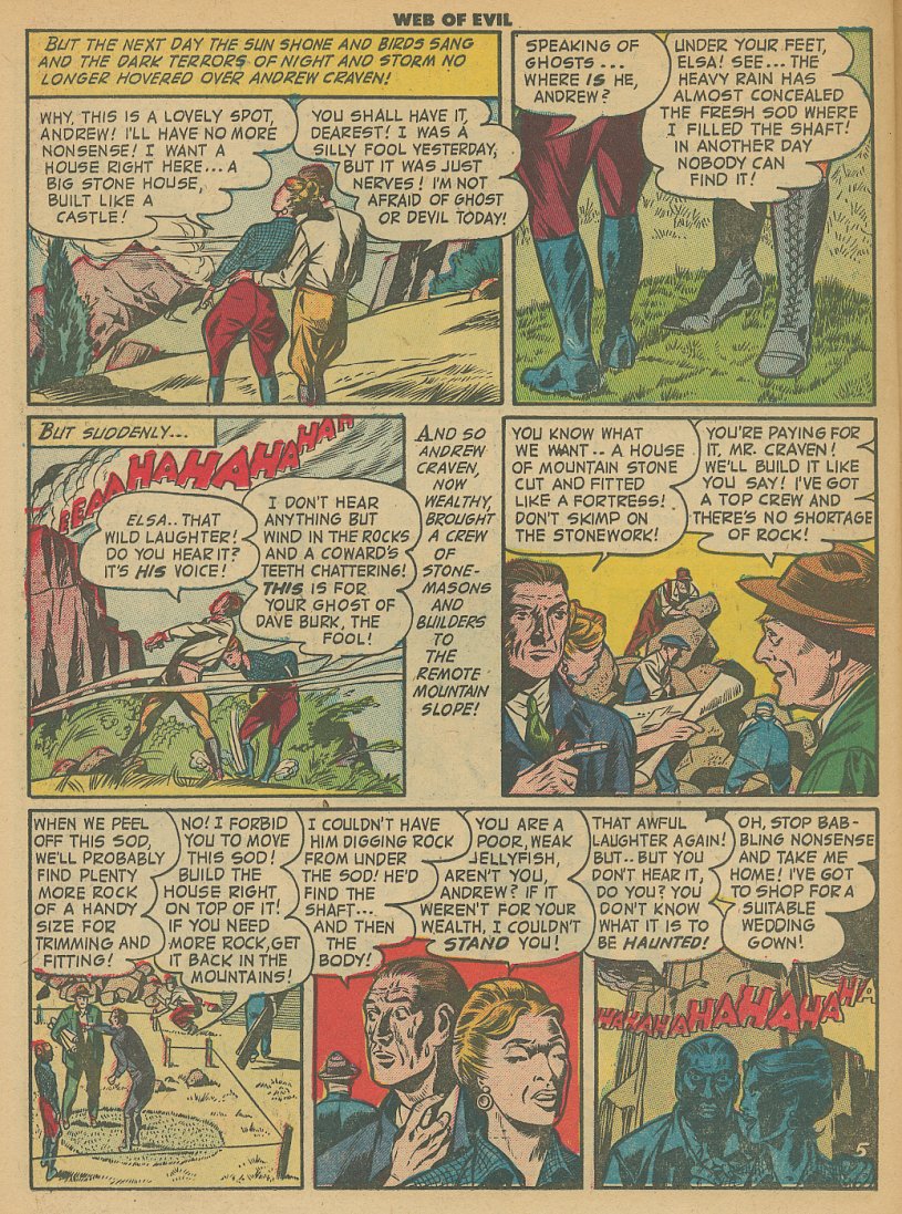Read online Web of Evil comic -  Issue #5 - 22