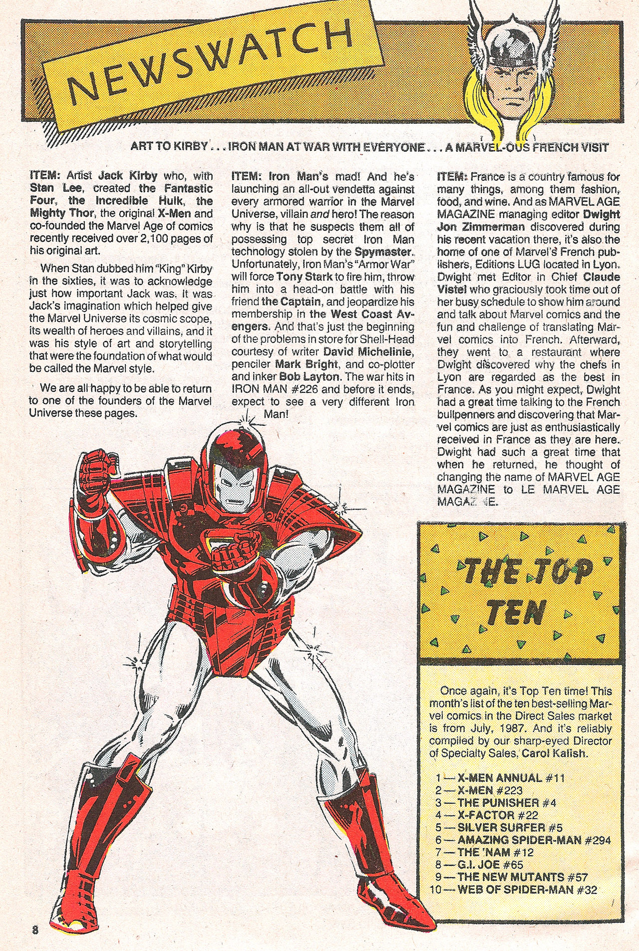 Read online Marvel Age comic -  Issue #59 - 10