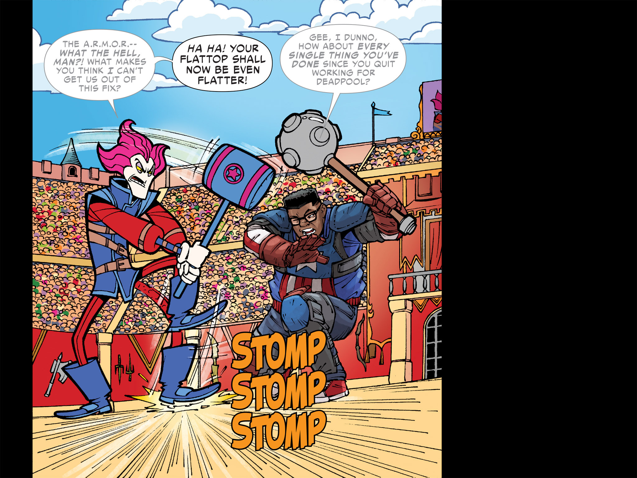 Read online Slapstick Infinite Comic comic -  Issue #6 - 11