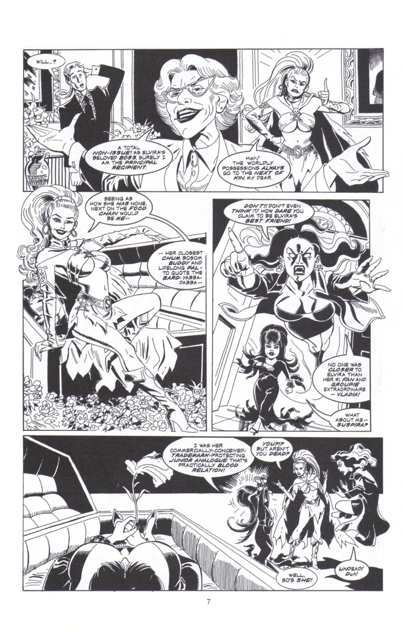 Read online Elvira, Mistress of the Dark comic -  Issue #100 - 9