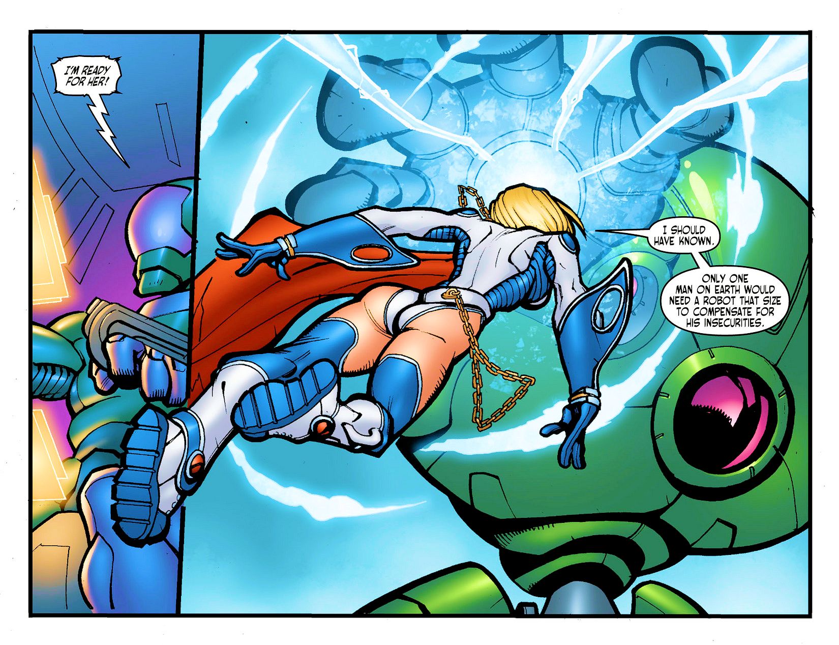 Read online Ame-Comi: Power Girl comic -  Issue #2 - 7