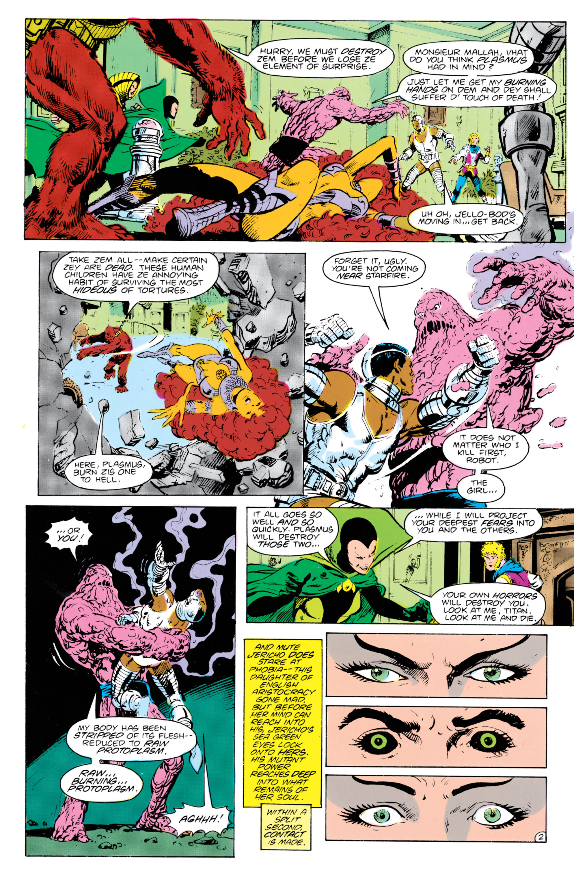Read online The New Teen Titans (1984) comic -  Issue #27 - 3