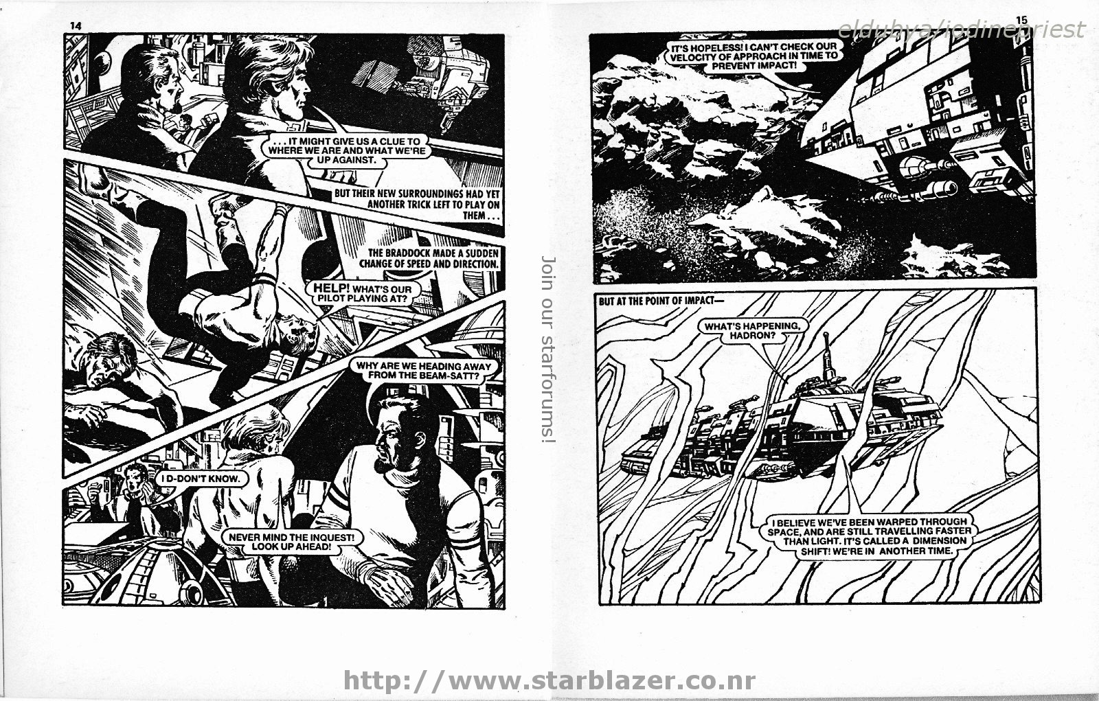 Read online Starblazer comic -  Issue #185 - 9