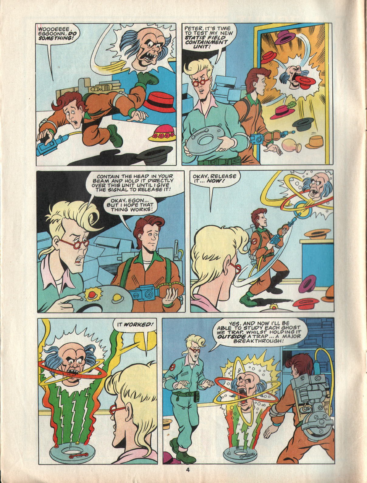 Read online The Real Ghostbusters comic -  Issue #23 - 4
