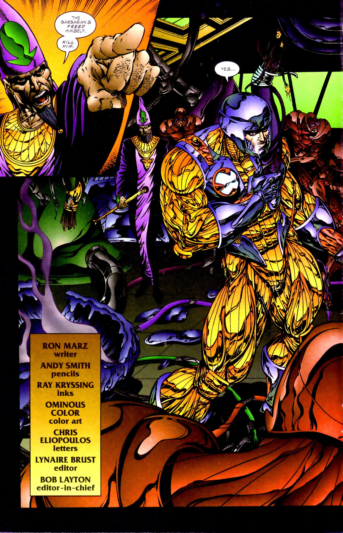Read online X-O Manowar (1992) comic -  Issue #46 - 5