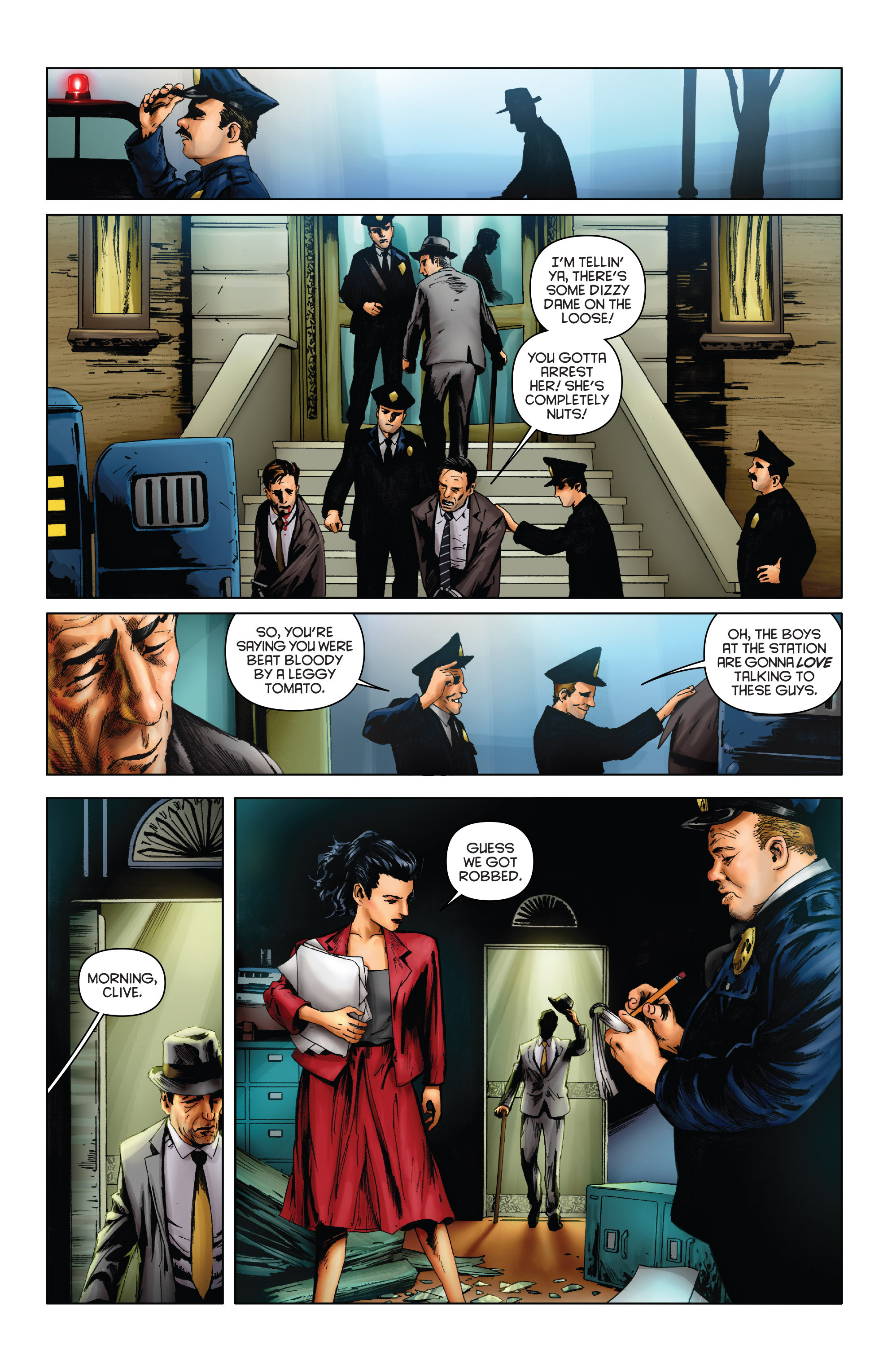 Read online Miss Fury (2016) comic -  Issue #1 - 10