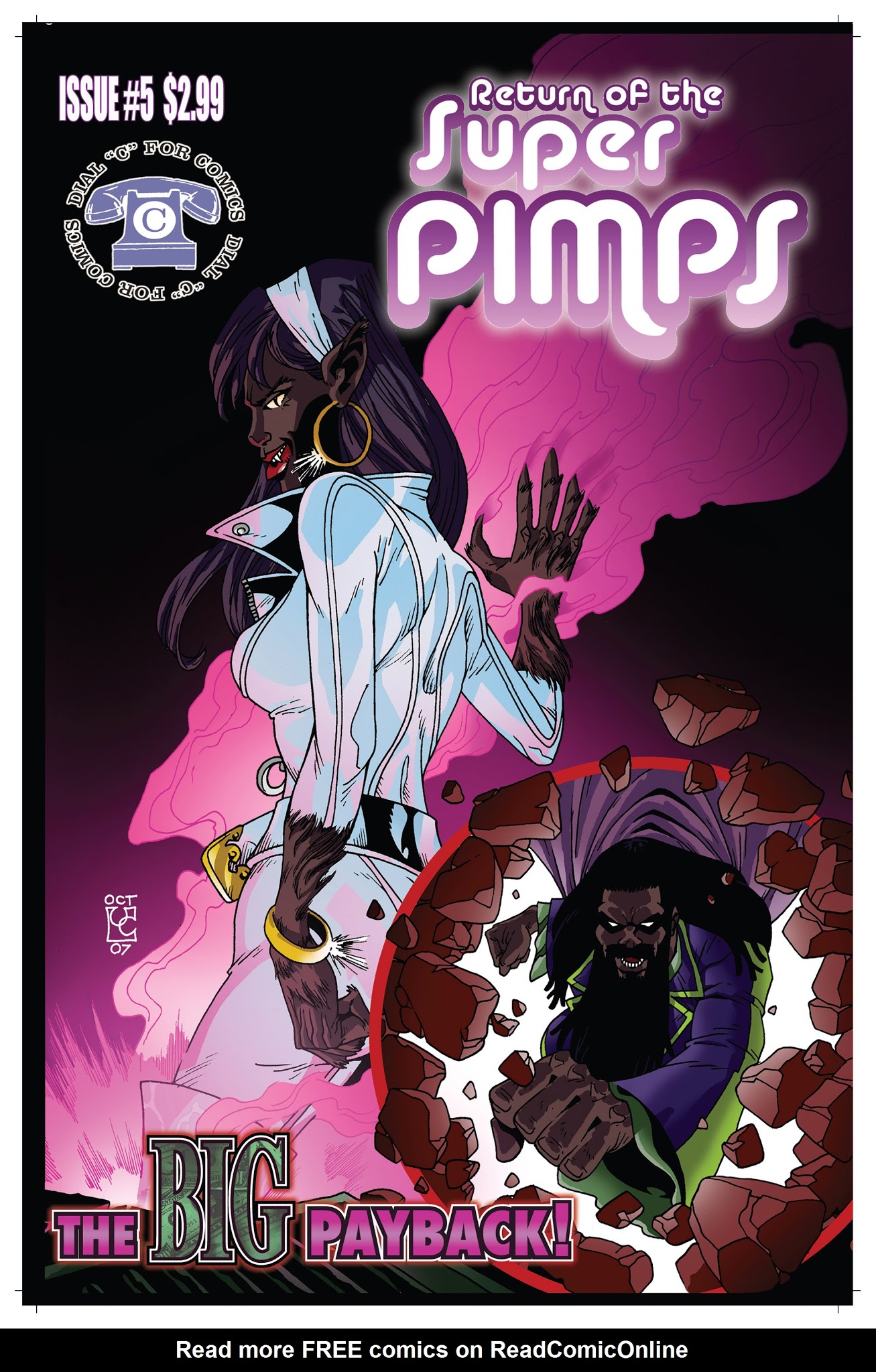 Read online Return of the Super Pimps comic -  Issue #5 - 1