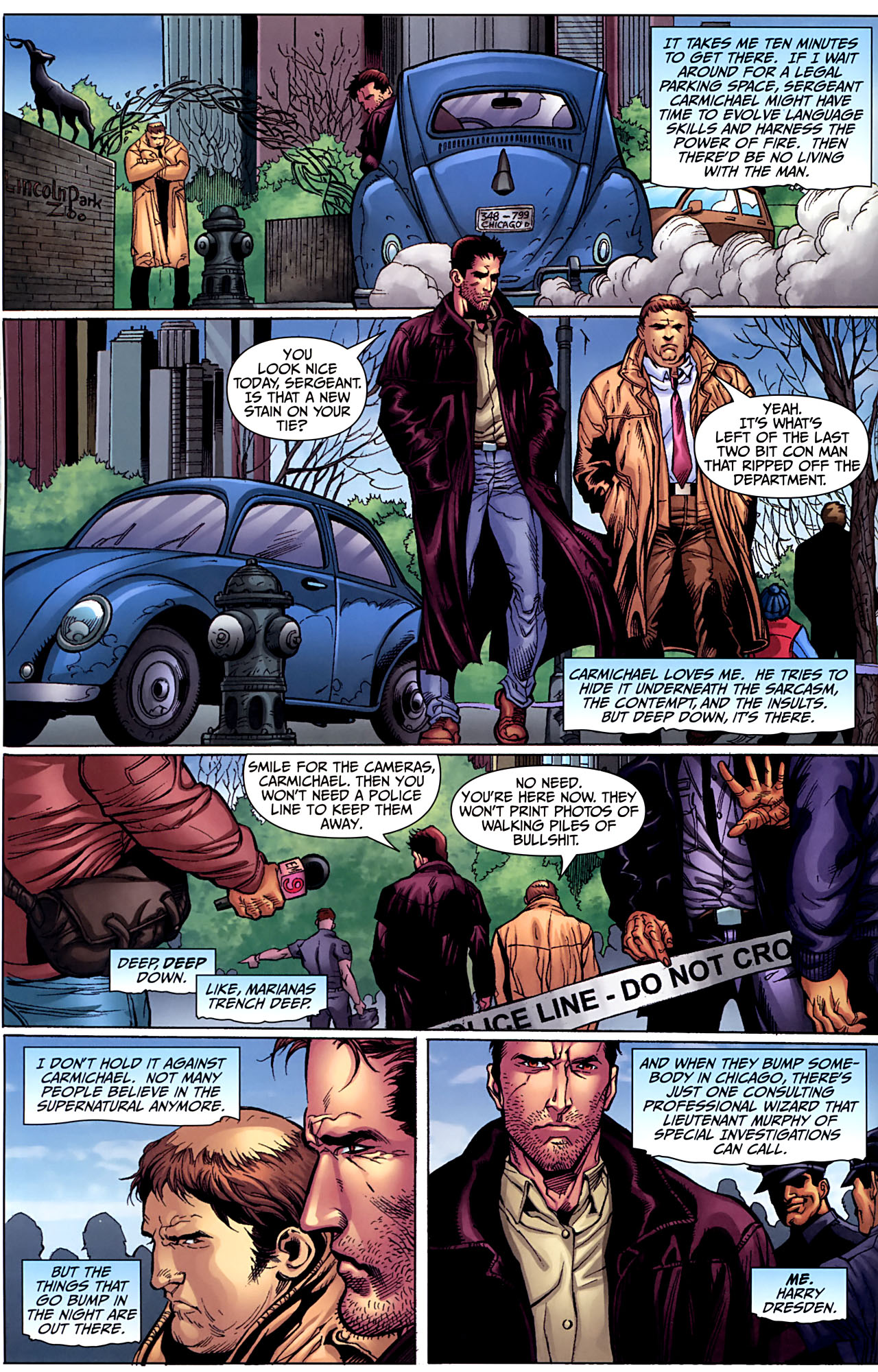 Read online Jim Butcher's The Dresden Files: Welcome to the Jungle comic -  Issue #1 - 13