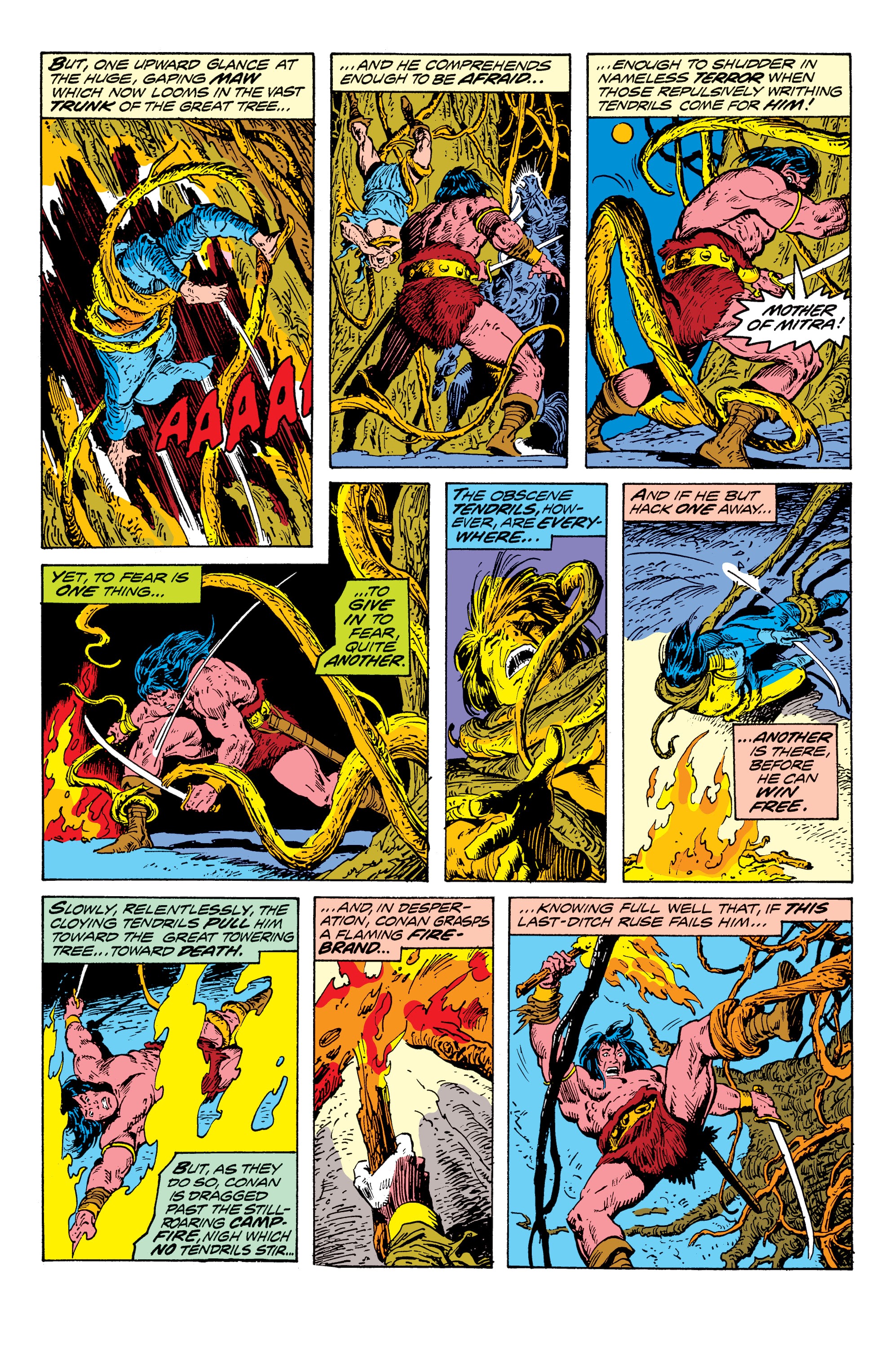 Read online Conan The Barbarian Epic Collection: The Original Marvel Years - The Curse Of The Golden Skull comic -  Issue # TPB (Part 3) - 97