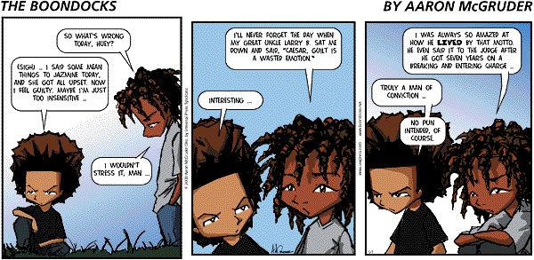 Read online The Boondocks Collection comic -  Issue # Year 2000 - 128