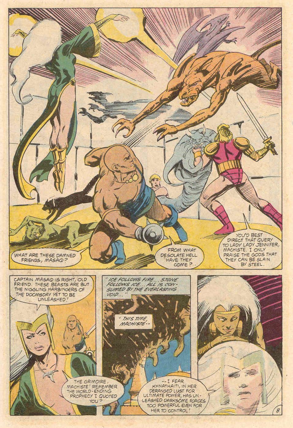 Read online Warlord (1976) comic -  Issue #133 - 8