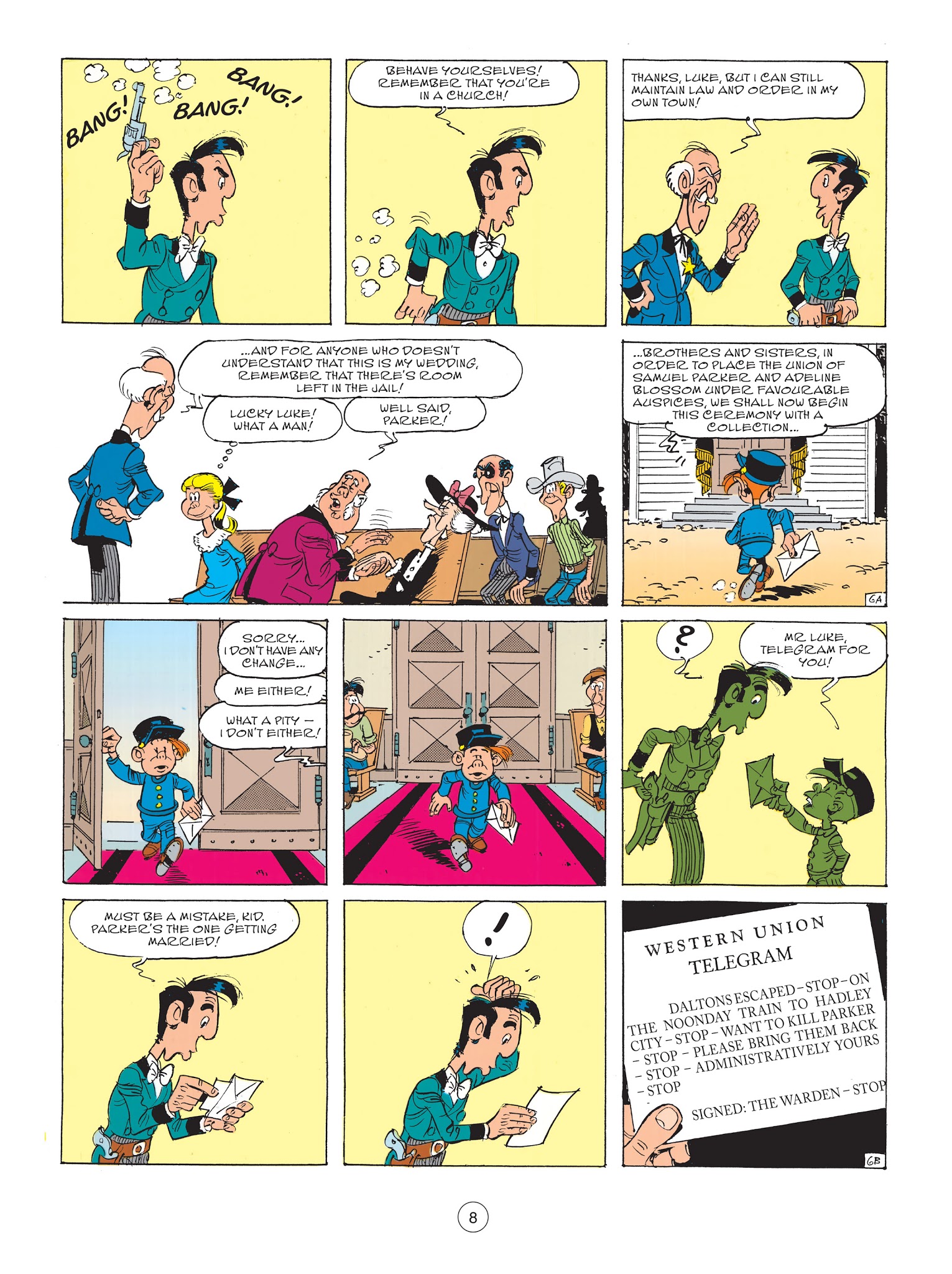 Read online A Lucky Luke Adventure comic -  Issue #64 - 9