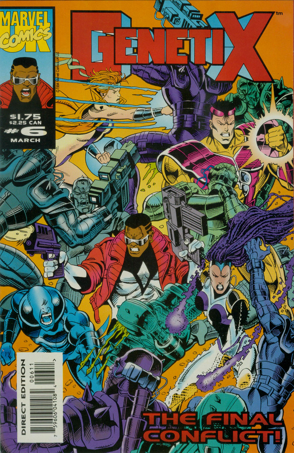 Read online Genetix comic -  Issue #6 - 1