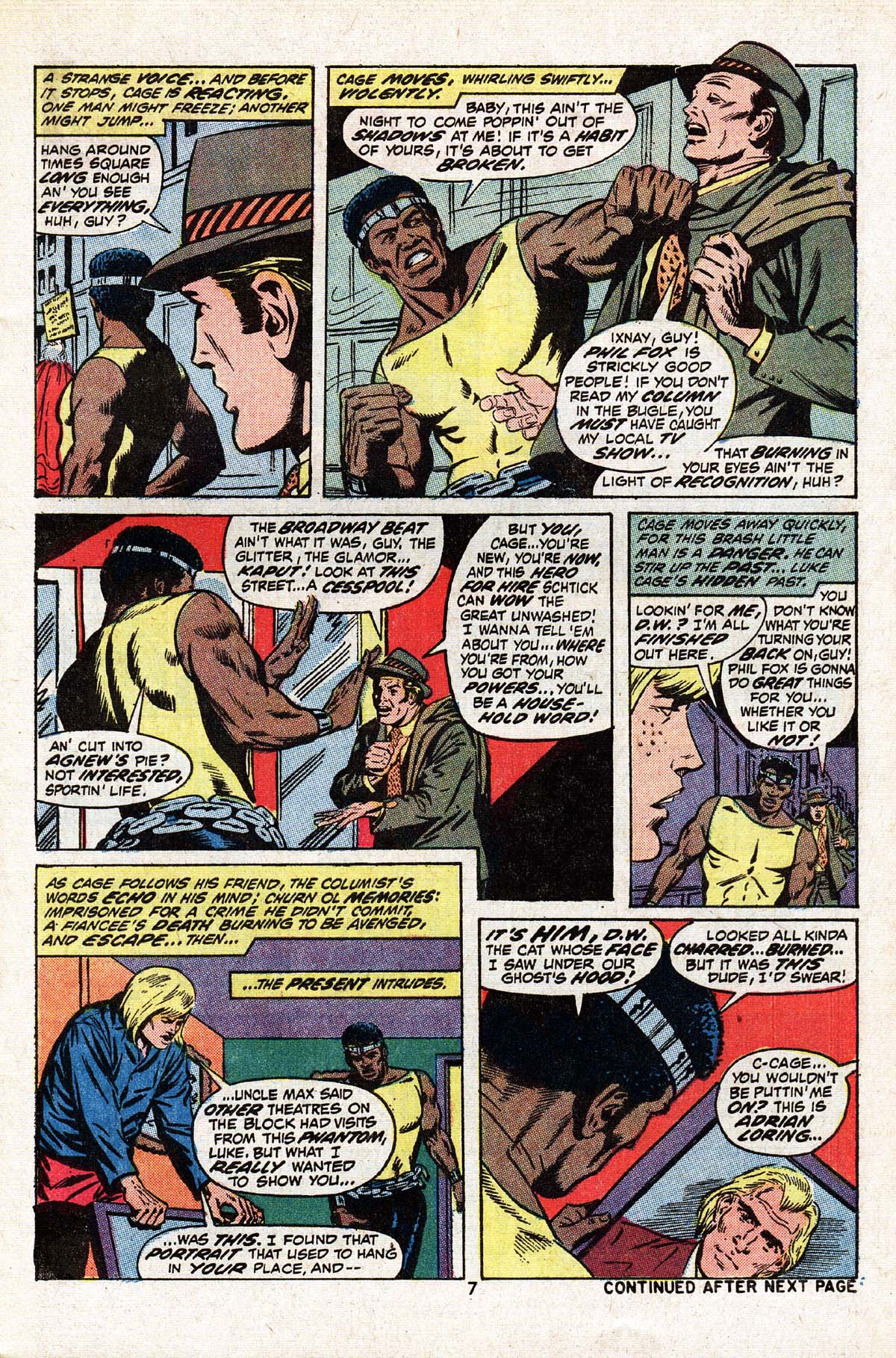 Read online Hero for Hire comic -  Issue #4 - 7