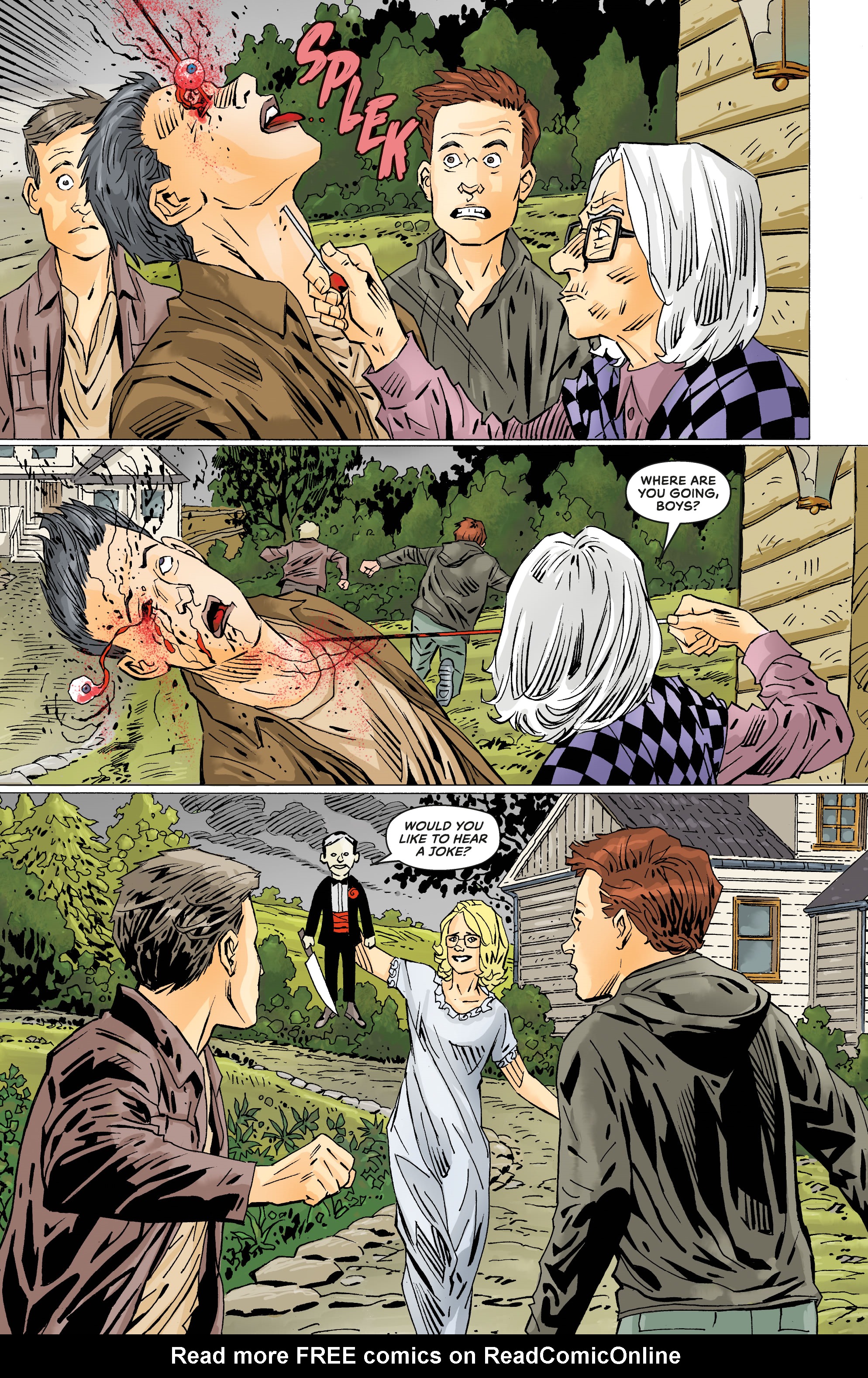 Read online Where Monsters Lie comic -  Issue #1 - 4