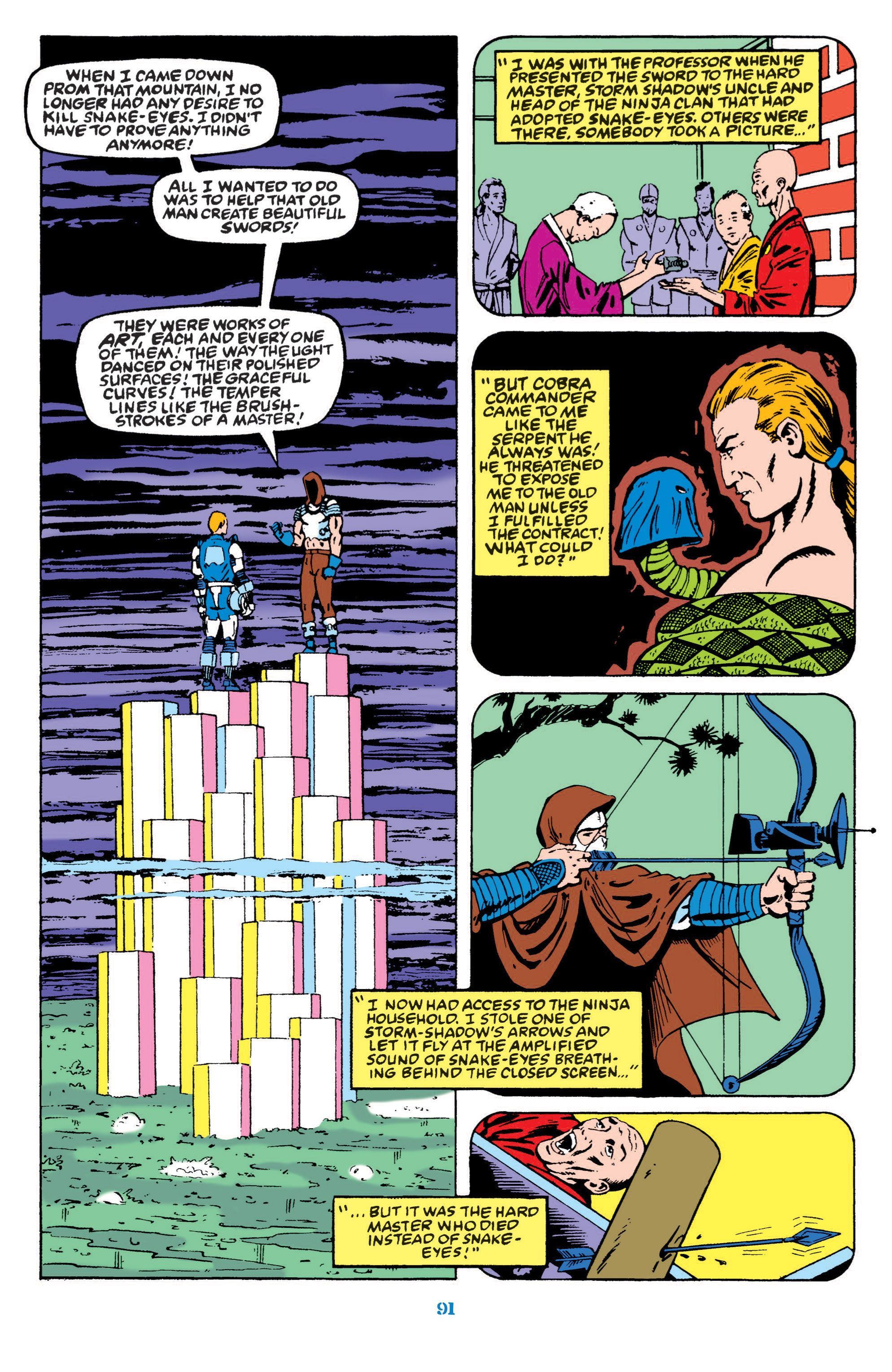 Read online Classic G.I. Joe comic -  Issue # TPB 9 (Part 1) - 92