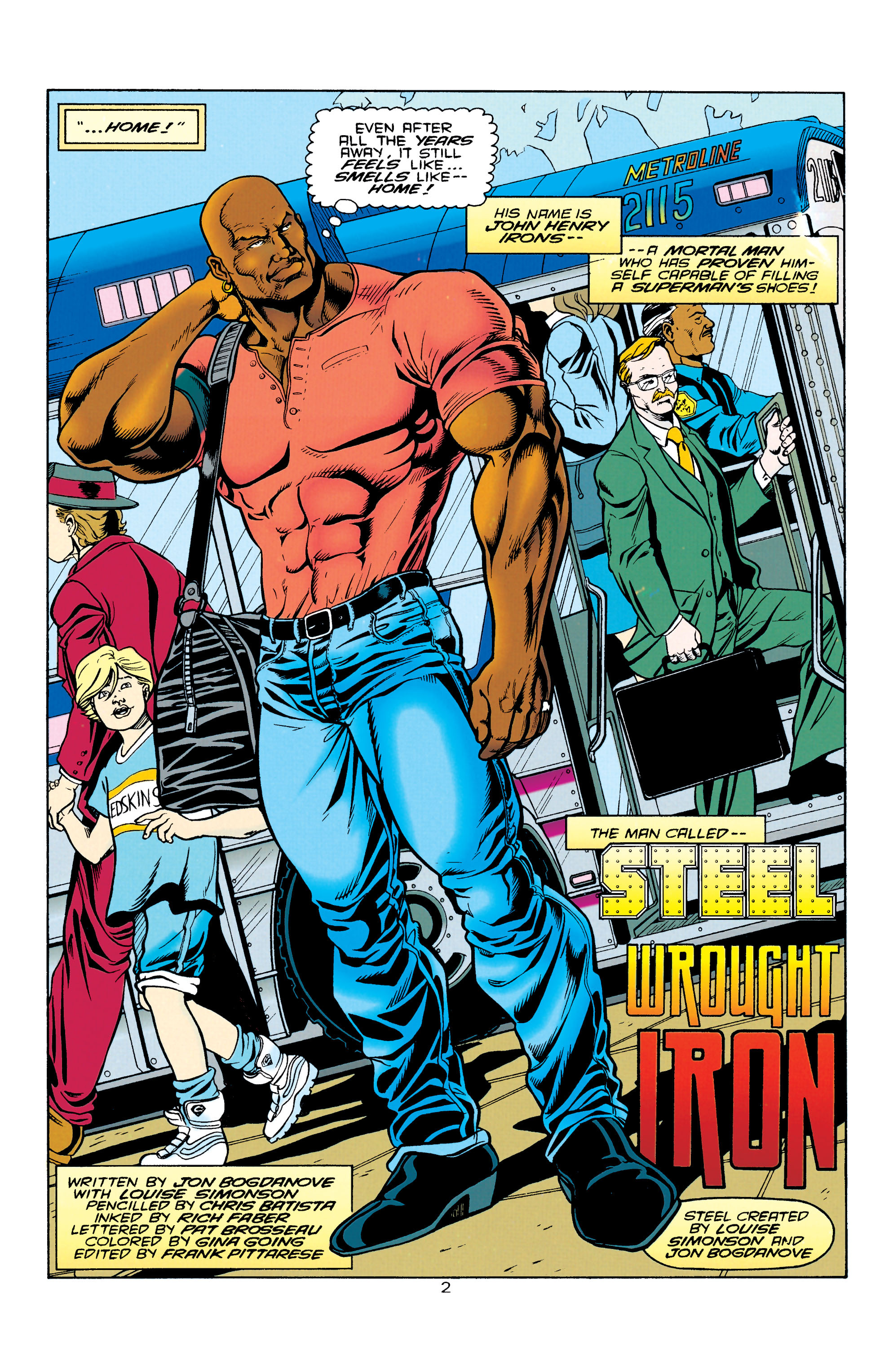Read online Steel (1994) comic -  Issue #1 - 3
