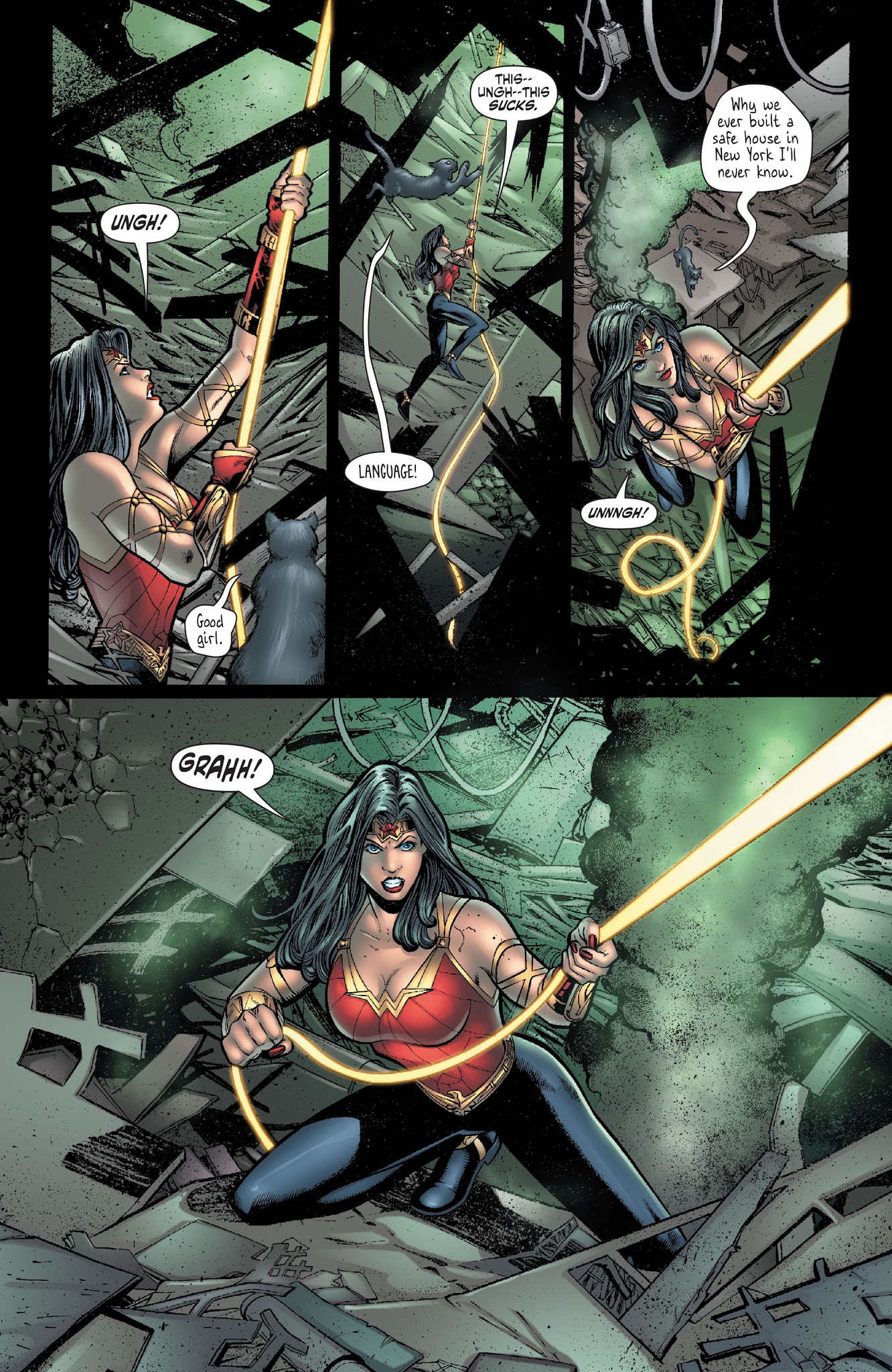 Read online Wonder Woman: Odyssey comic -  Issue # TPB 2 - 123