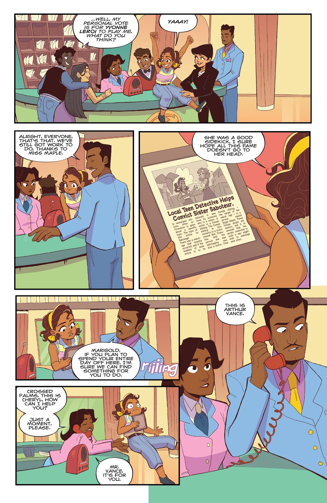 Read online Goldie Vance comic -  Issue # _TPB 3 - 94